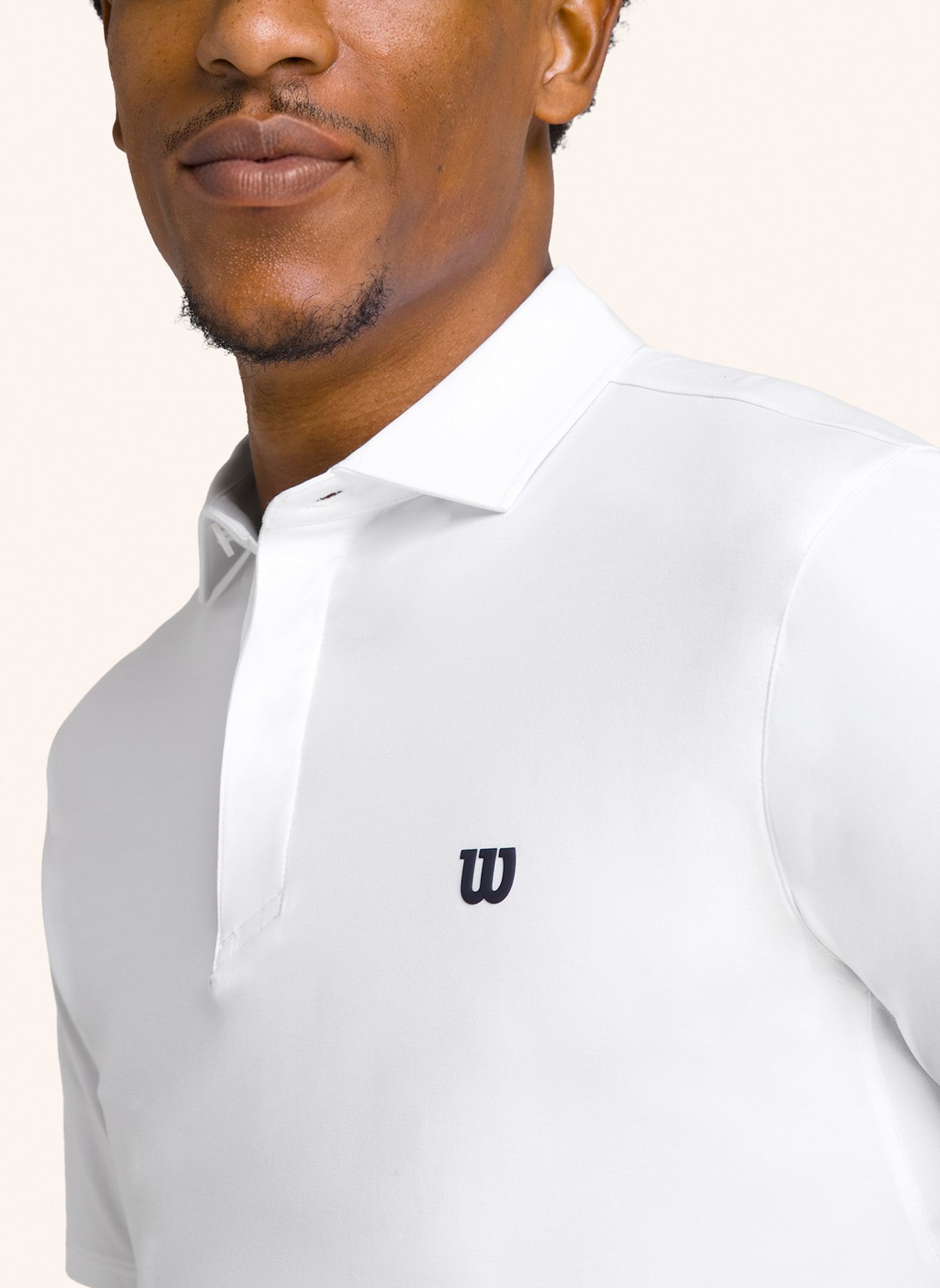 Wilson League Polo Poloshirt: WEISS