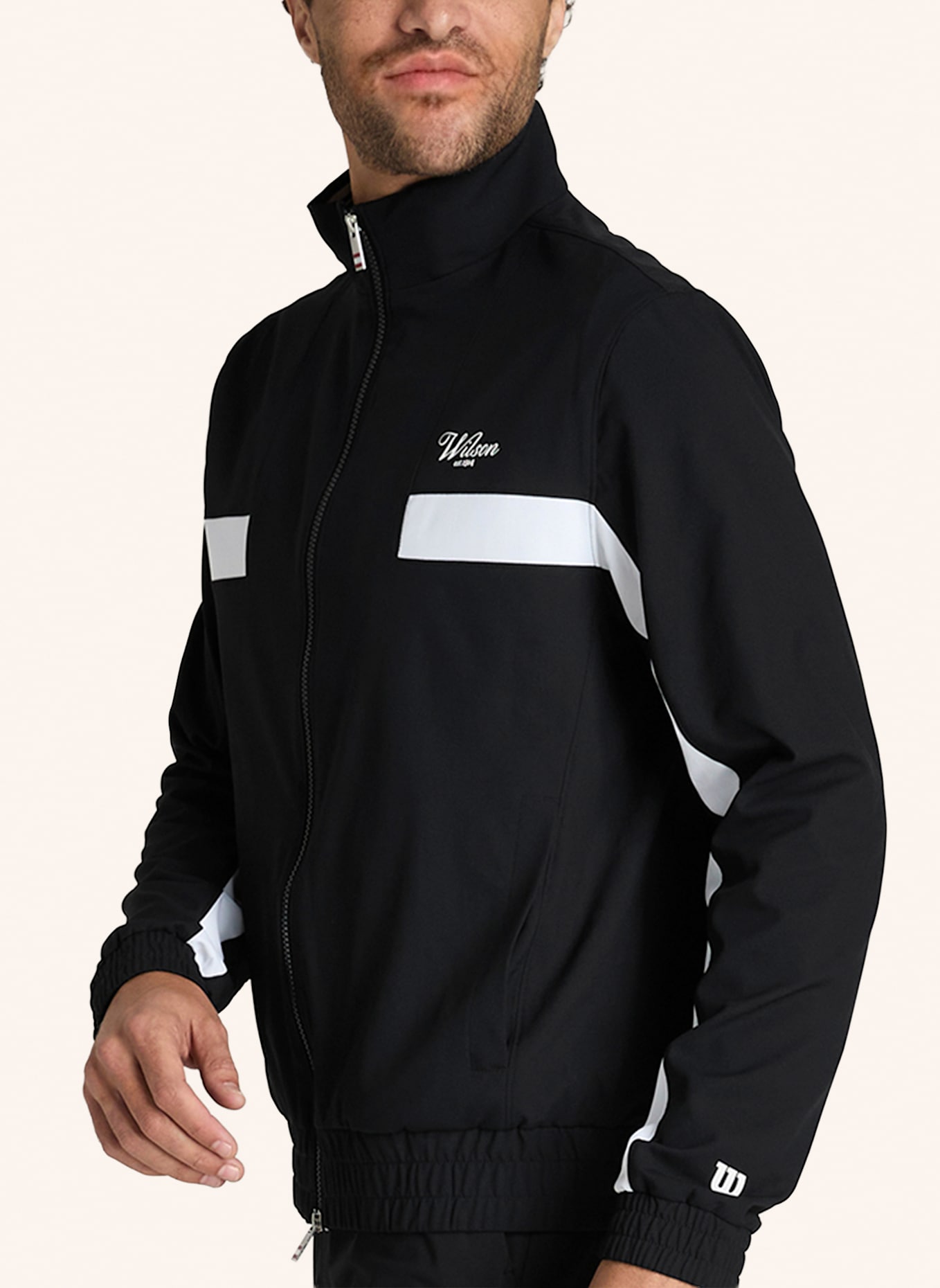 Wilson Sportjacke GRAND SLAM JACKET: SCHWARZ