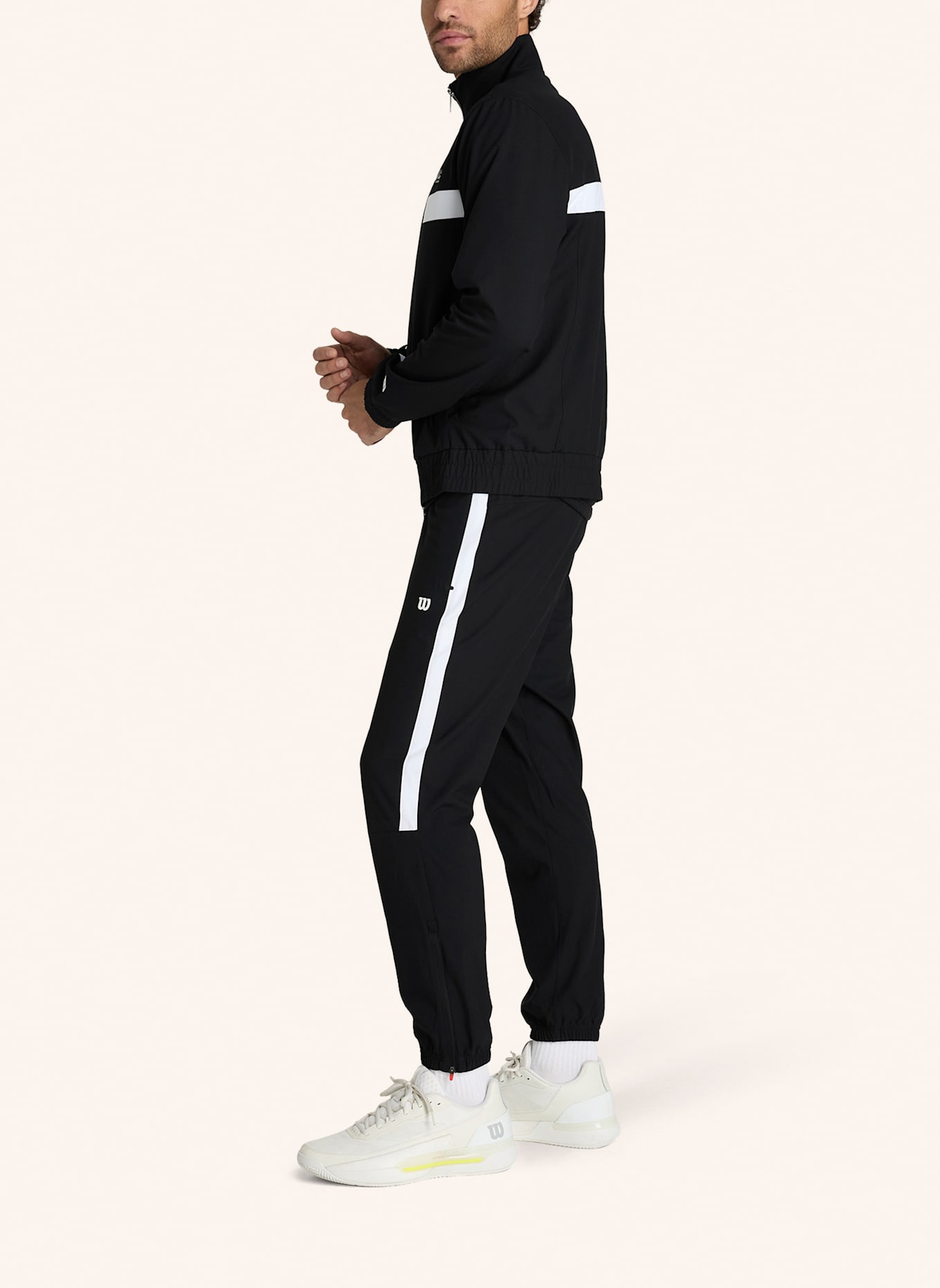 Wilson Grand Slam Jogger Sporthose: SCHWARZ