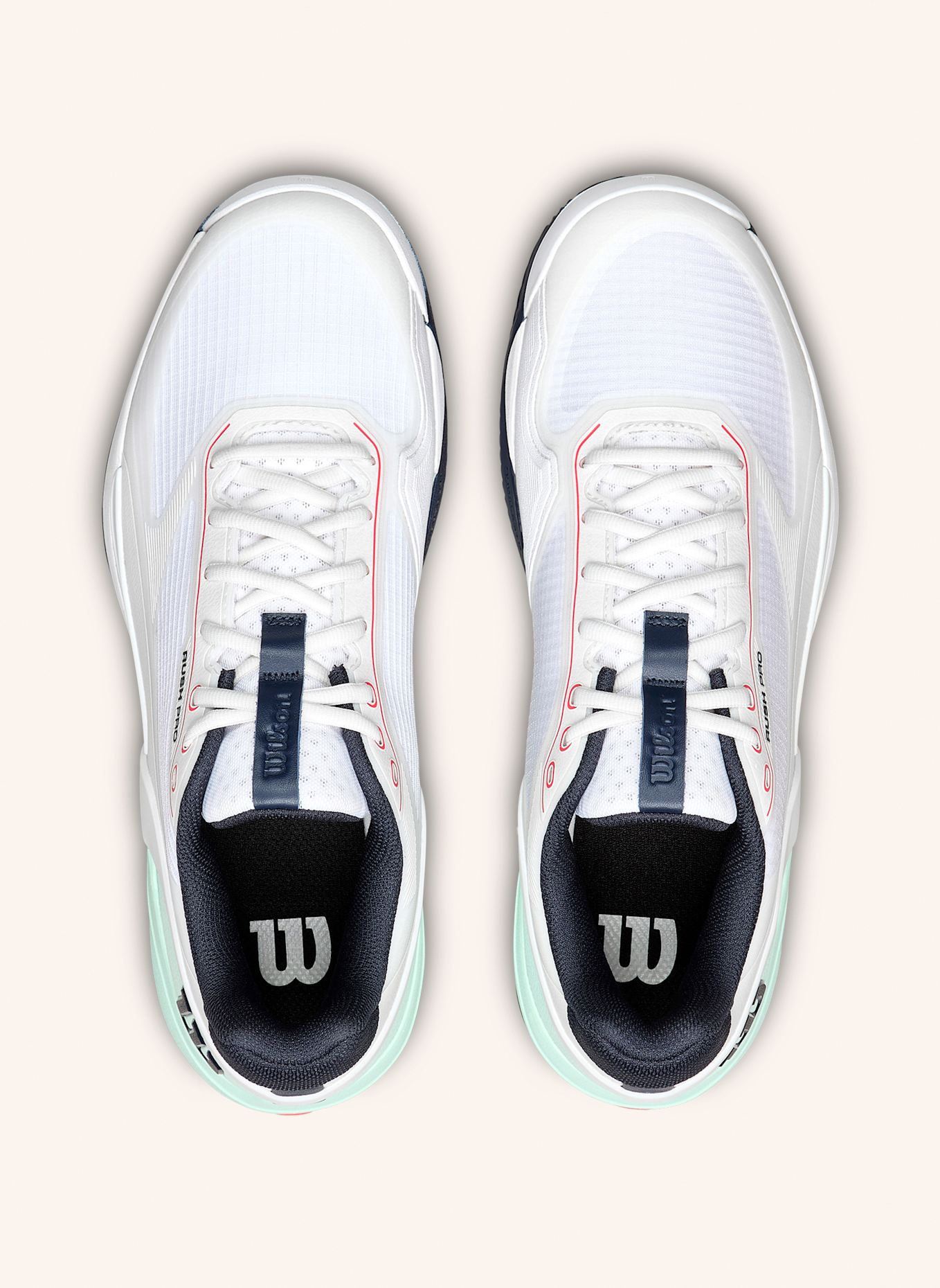 Wilson Rush Pro 5 Clay Tennisschuh: ROT