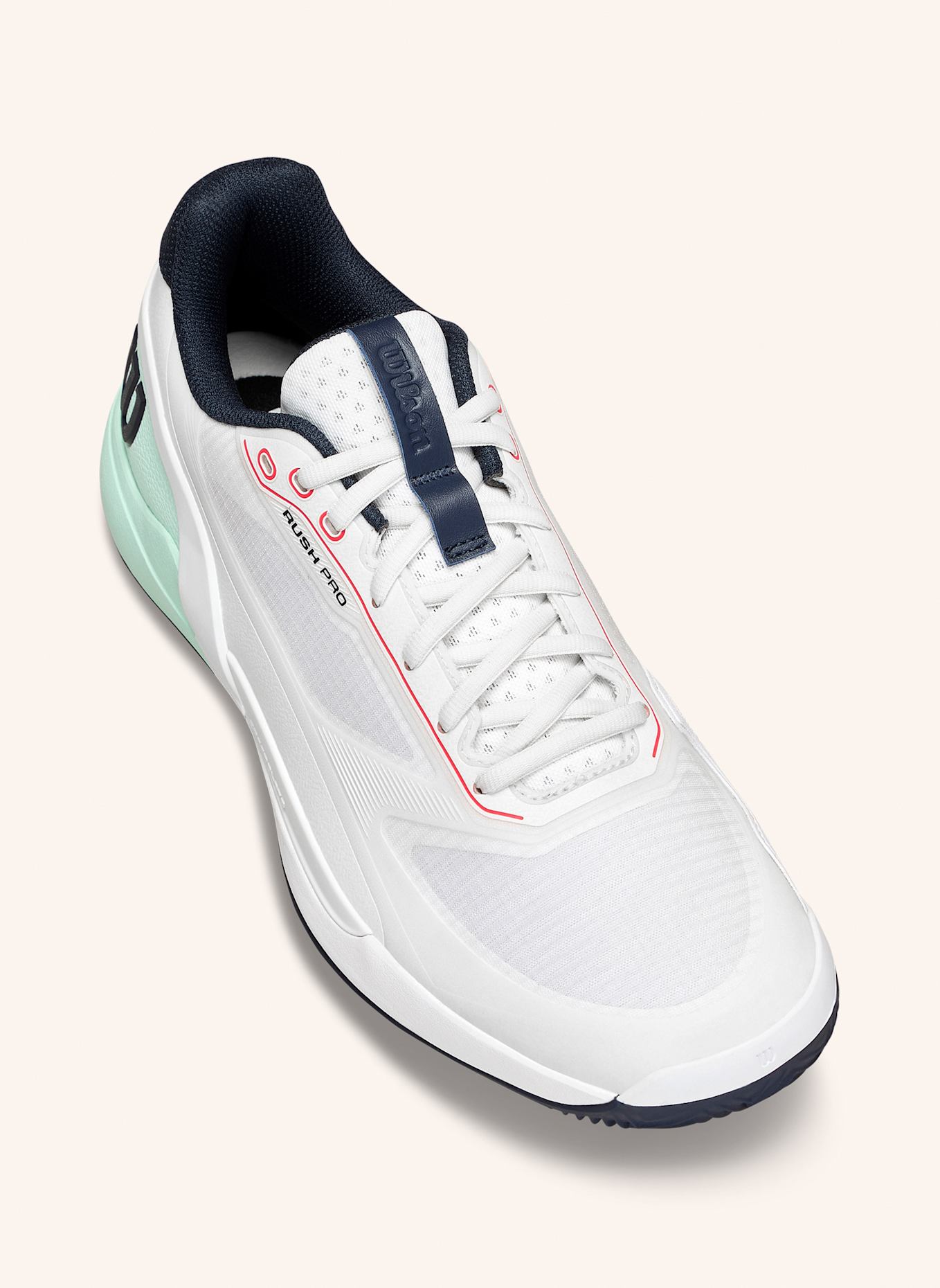 Wilson Rush Pro 5 Clay Tennisschuh: ROT