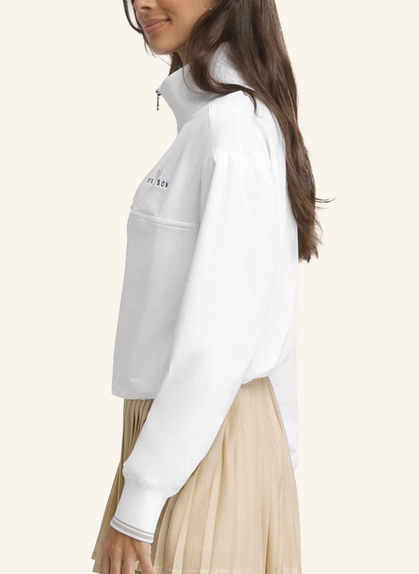 Wilson Davenport Woven Pop Over Shirt: WEISS