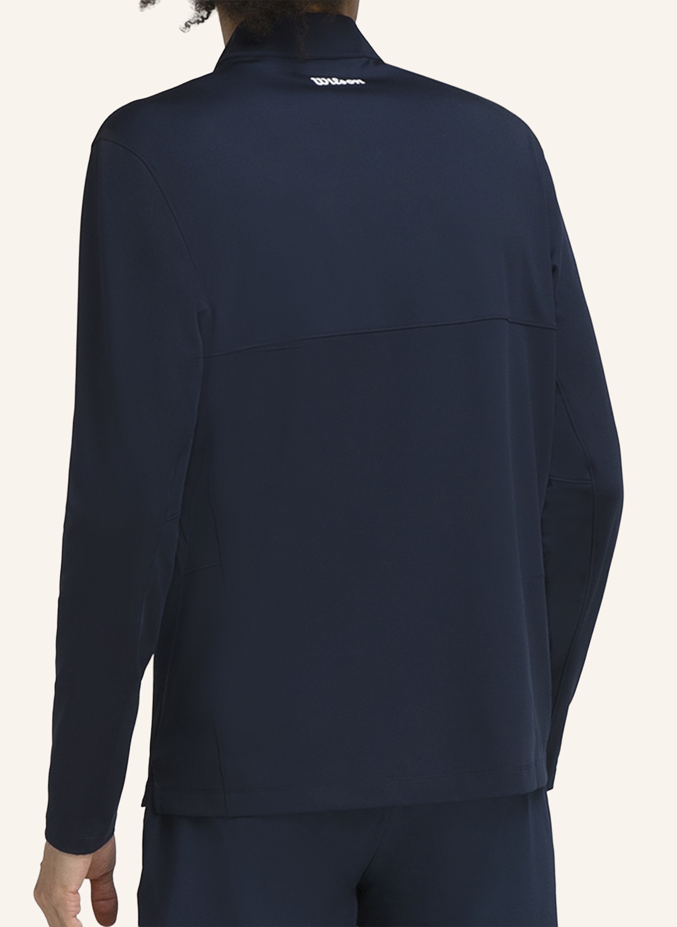 Wilson Sweatshirtpullover ELEVATE PERFORMANCE HALF-ZIP: BLAU