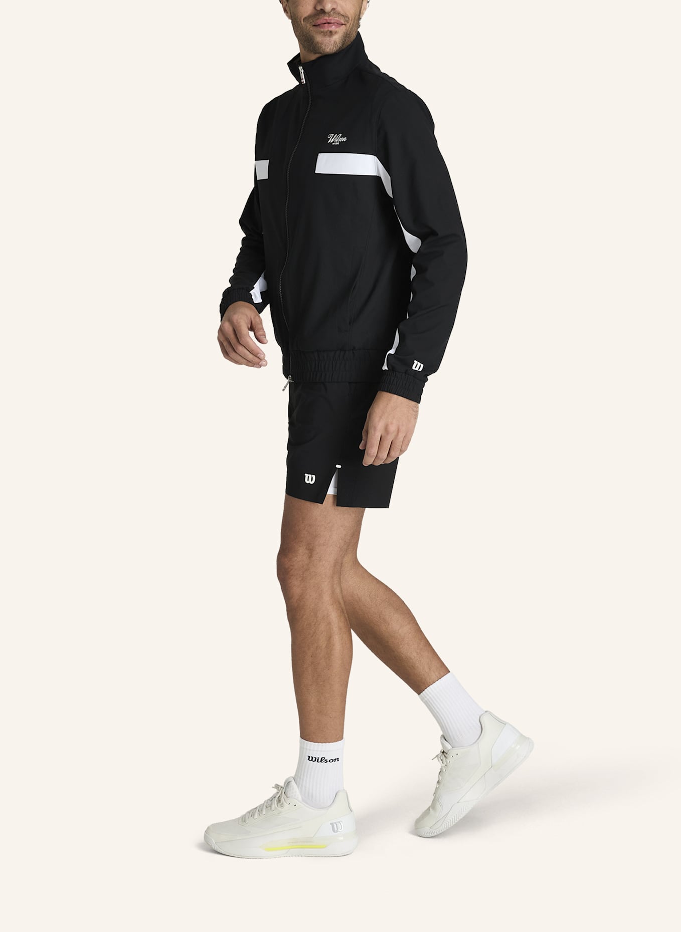 Wilson Sportjacke GRAND SLAM JACKET: SCHWARZ
