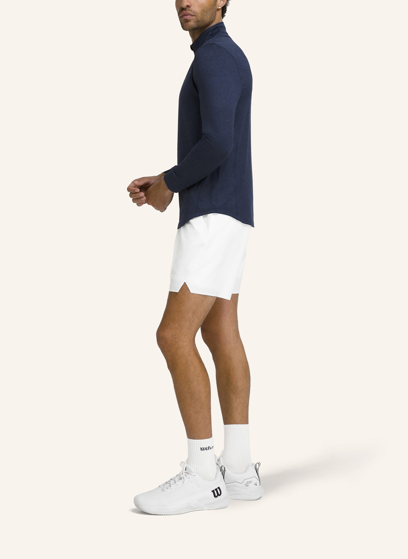 Wilson Tournament Short 7In Unlined Sporthose: WEISS