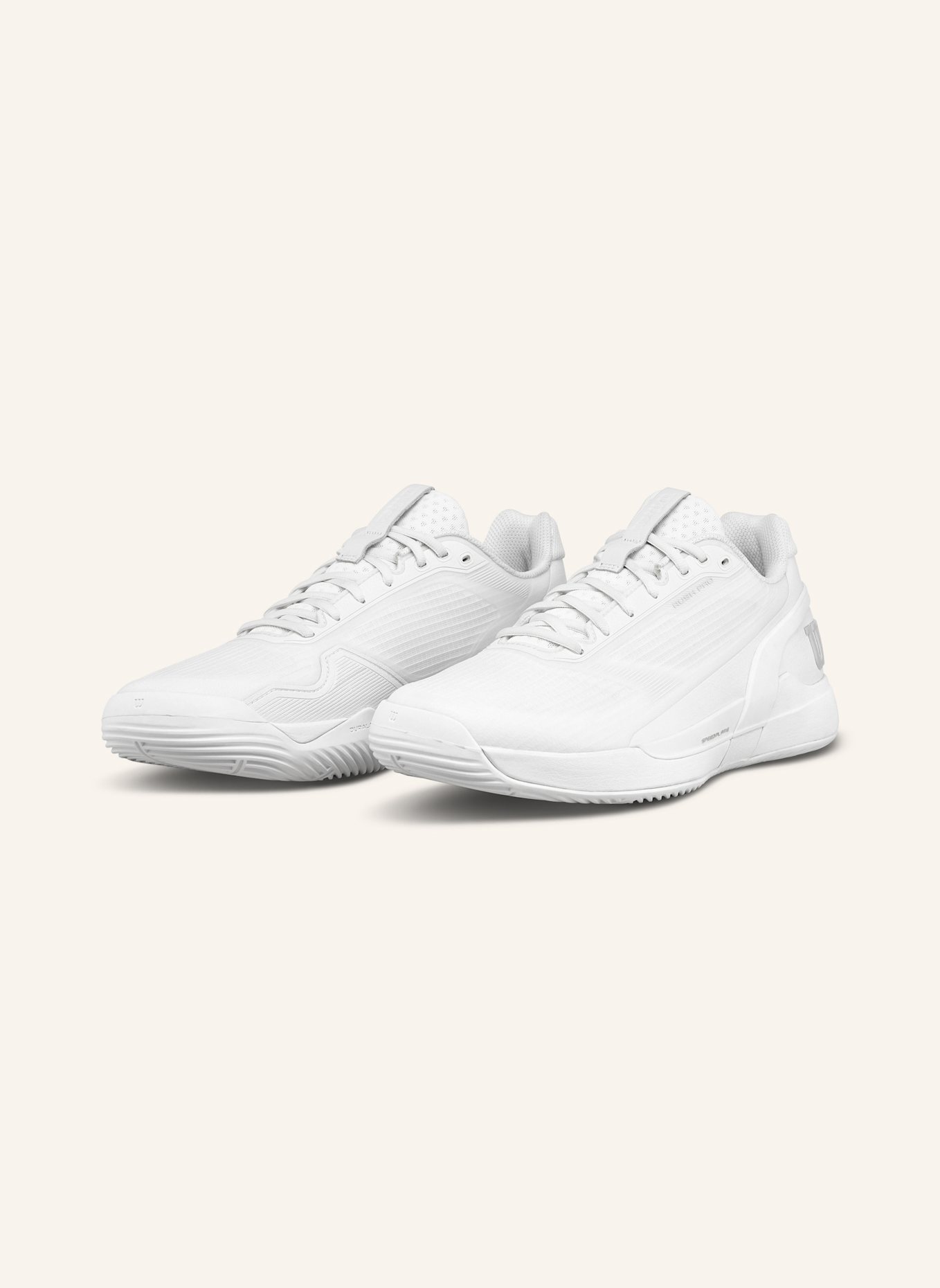 Wilson Padelschuh RUSH PRO 5 PADEL: WEISS