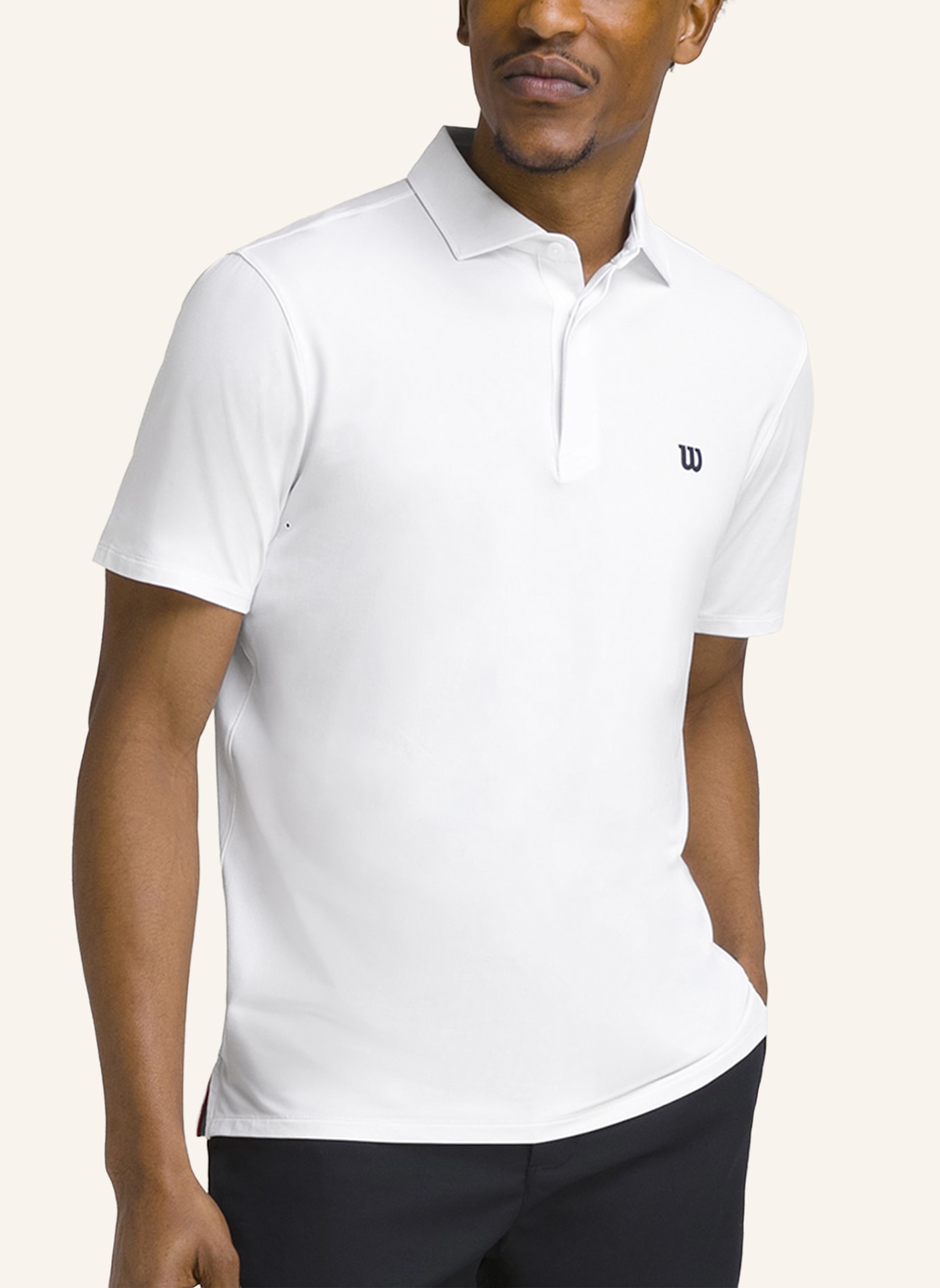 Wilson League Polo Poloshirt: WEISS