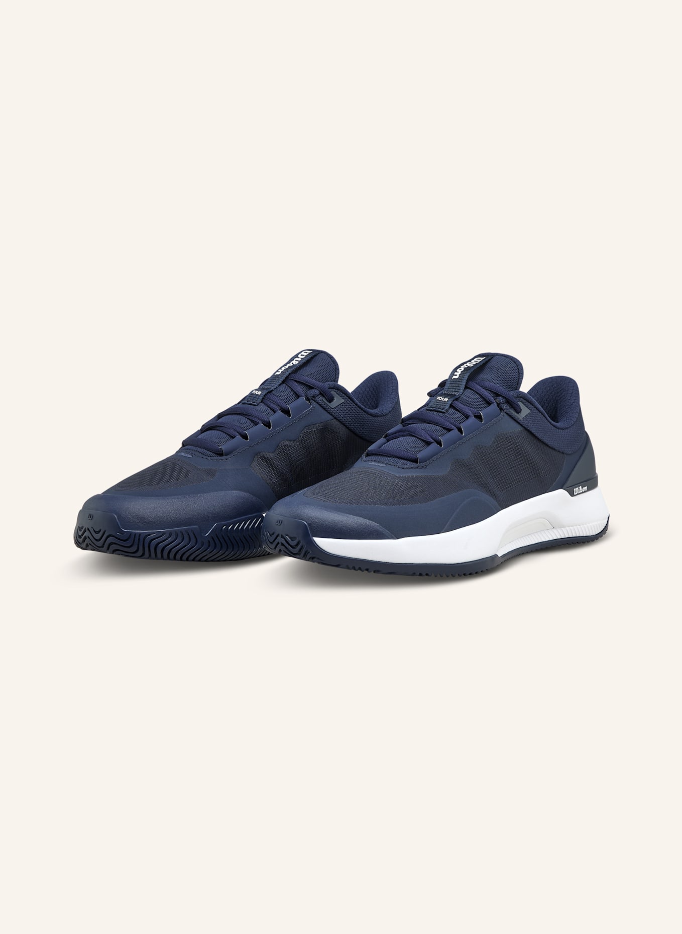 Wilson Intrigue Tour Tennisschuh: DUNKELBLAU