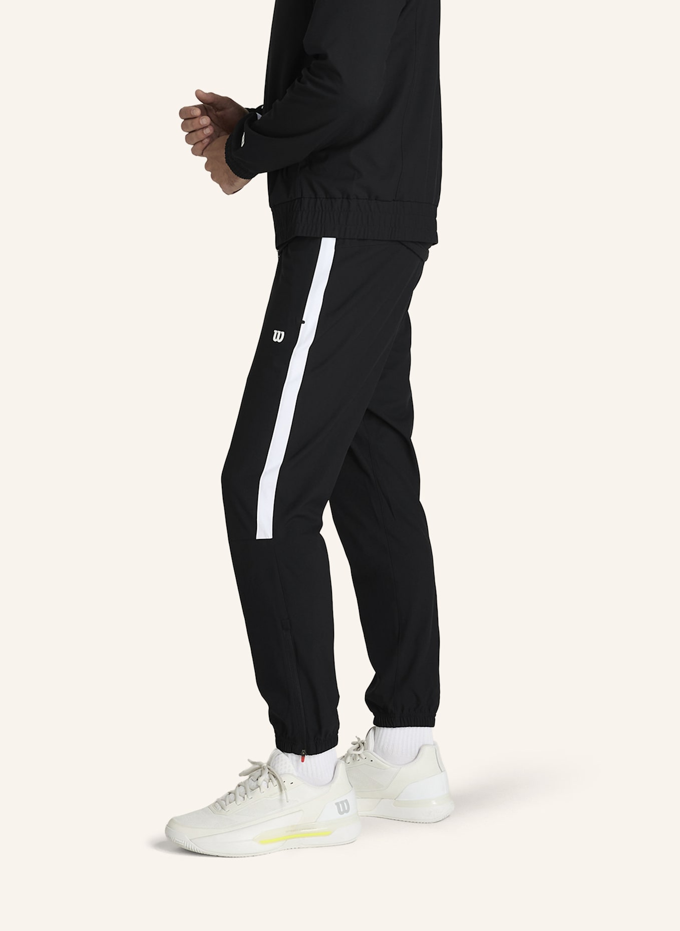 Wilson Grand Slam Jogger Sporthose: SCHWARZ