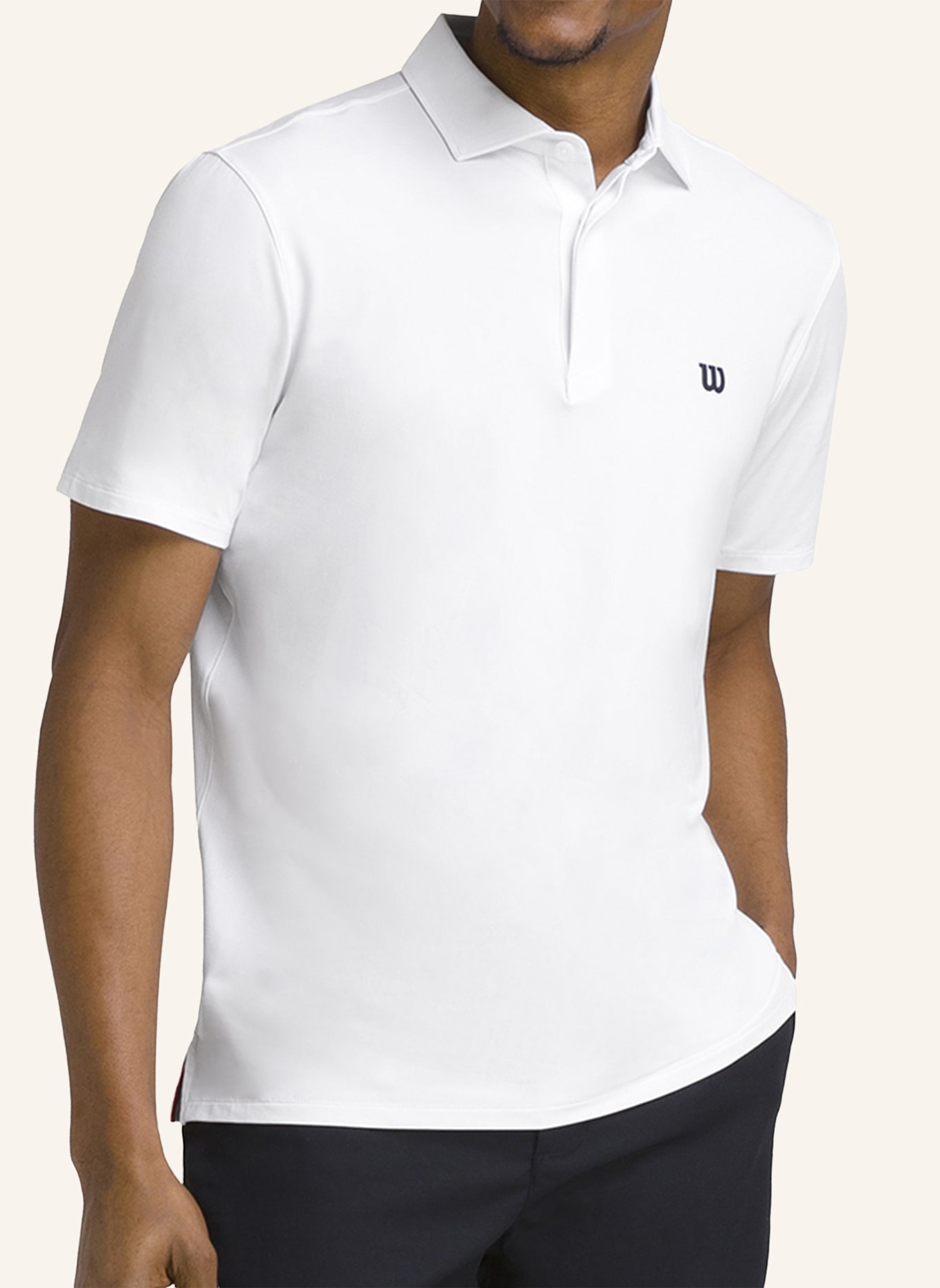 Wilson League Polo Poloshirt: WEISS
