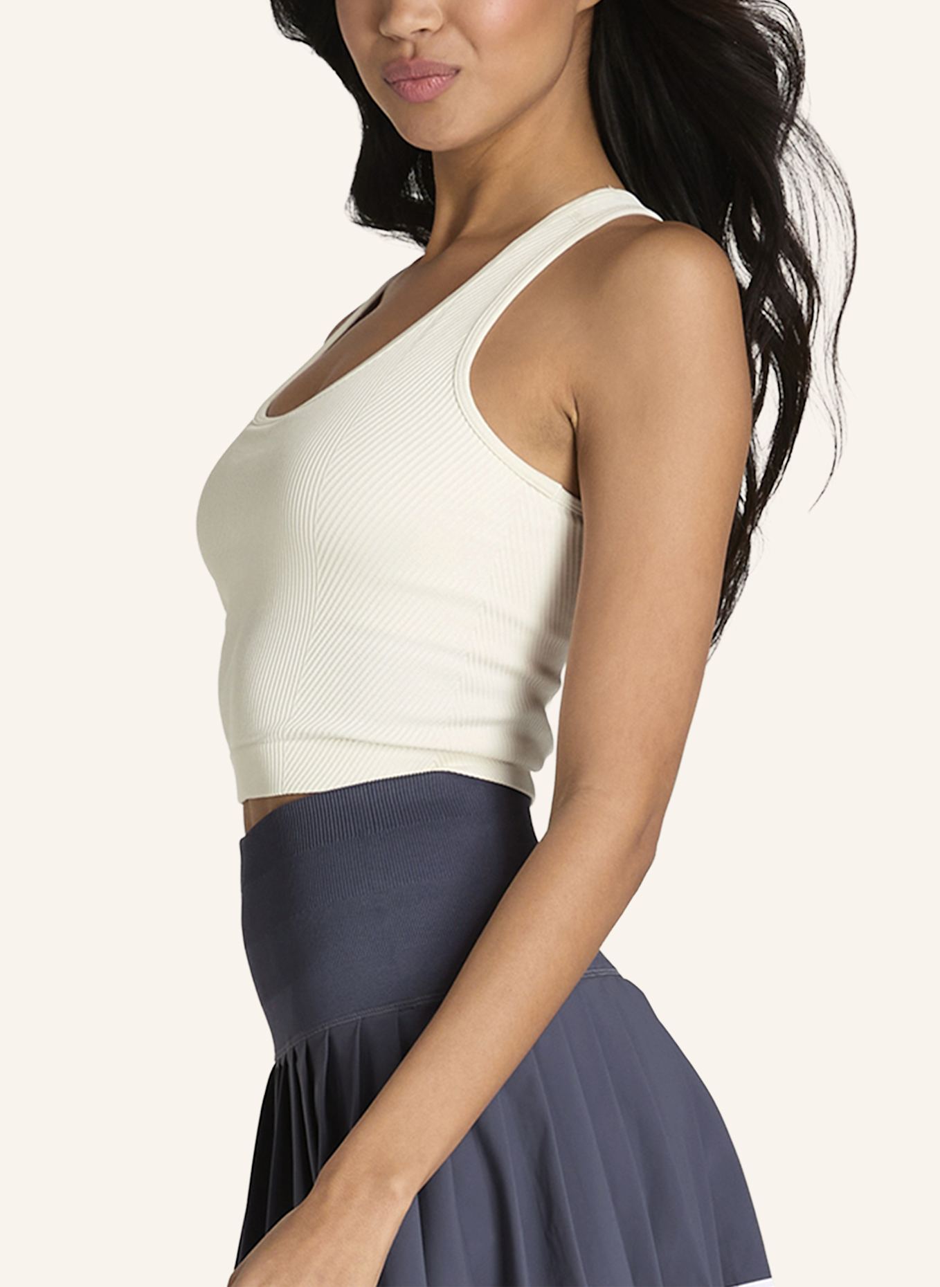 Wilson Everyday Brami Crop-Top: BEIGE/ WEISS