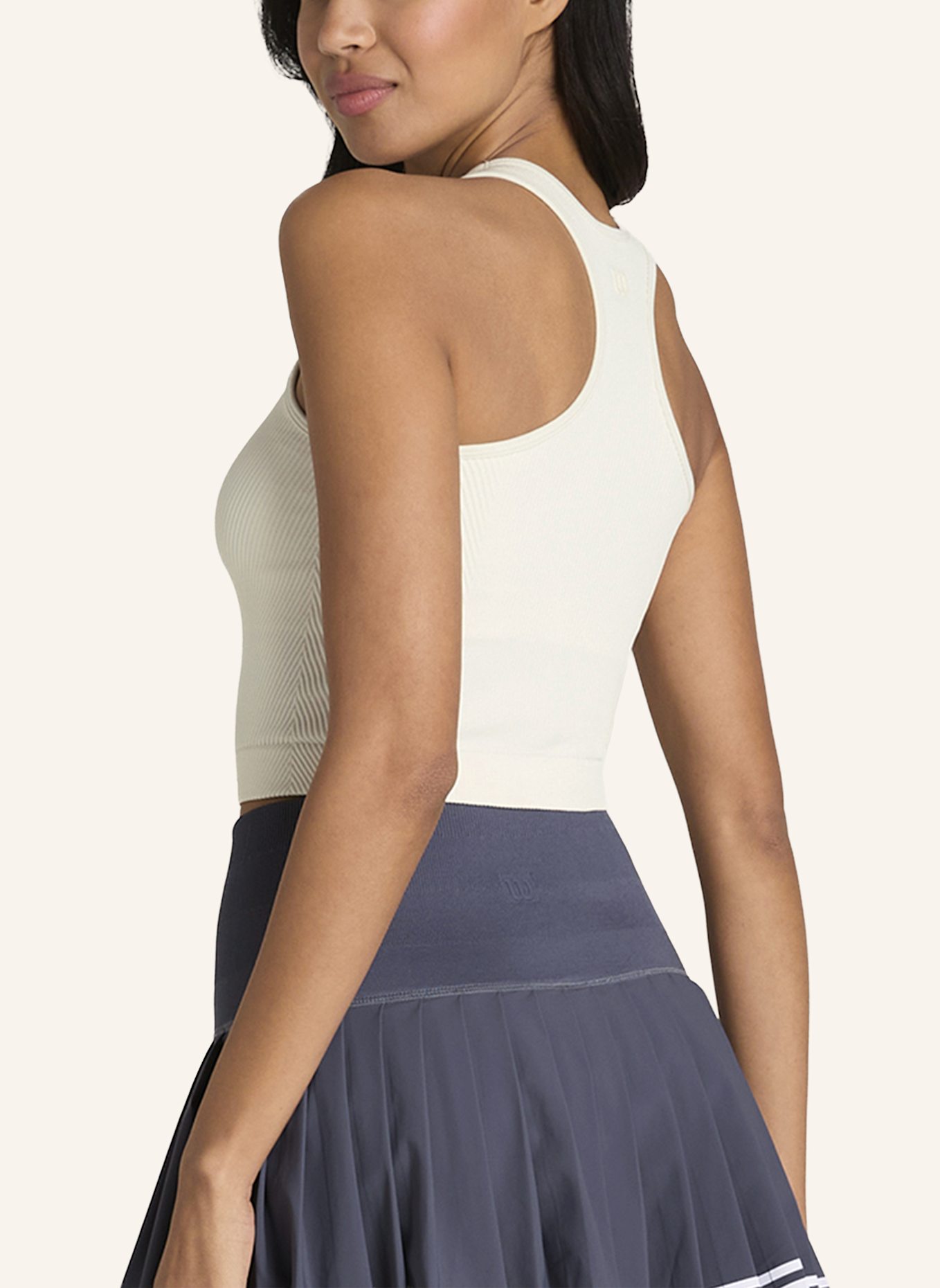 Wilson Everyday Brami Crop-Top: BEIGE/ WEISS