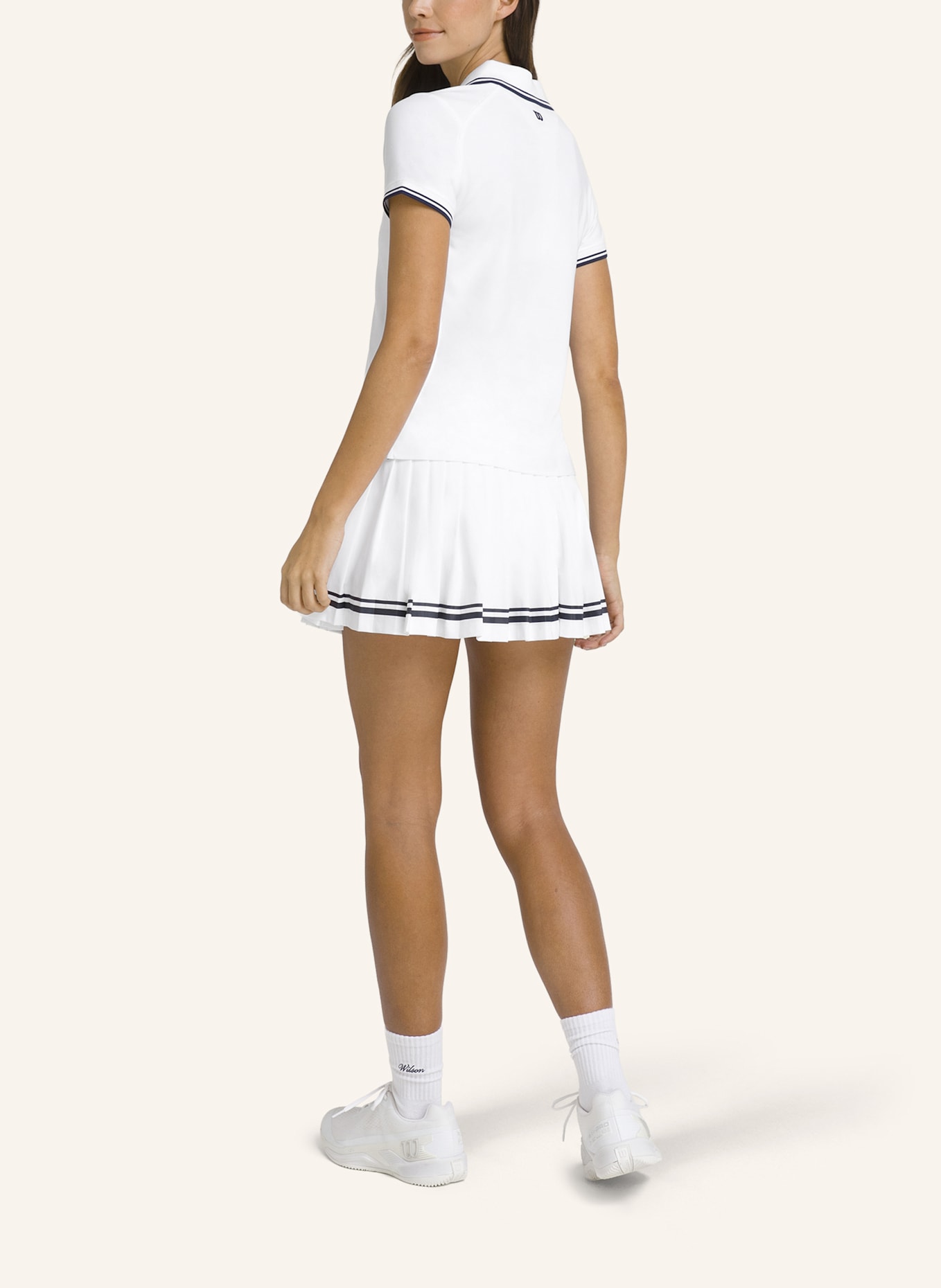 Wilson Shirt CLUB POLO: WEISS