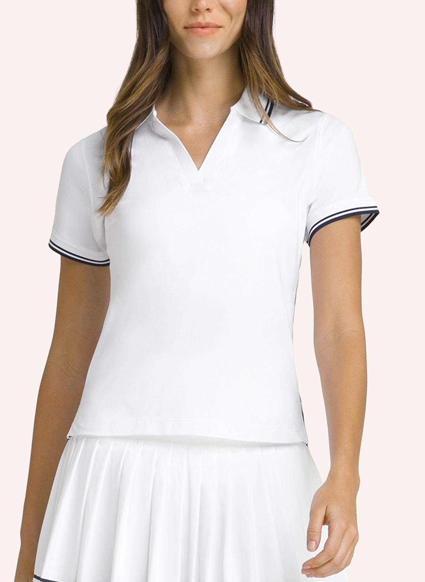 Wilson Shirt CLUB POLO: WEISS