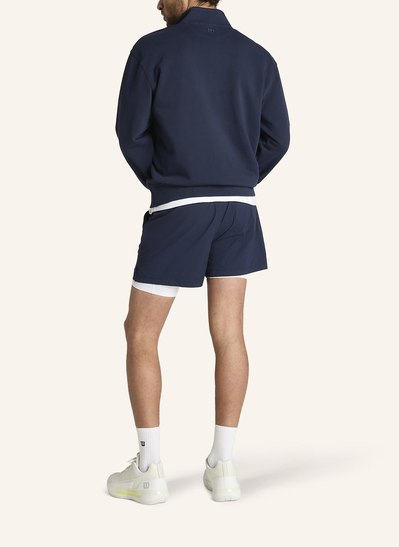 Wilson Sweatshirtpullover PLAYSTATE 1/2 ZIP: BLAU