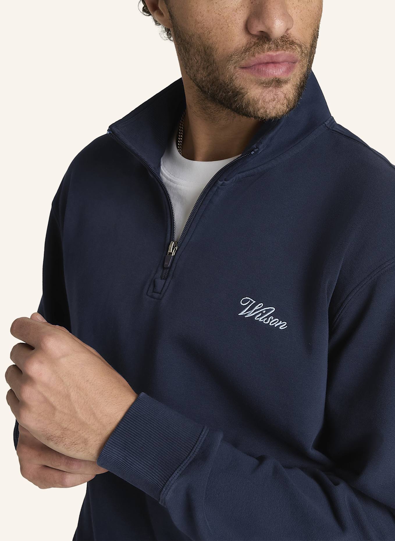 Wilson Sweatshirtpullover PLAYSTATE 1/2 ZIP: BLAU