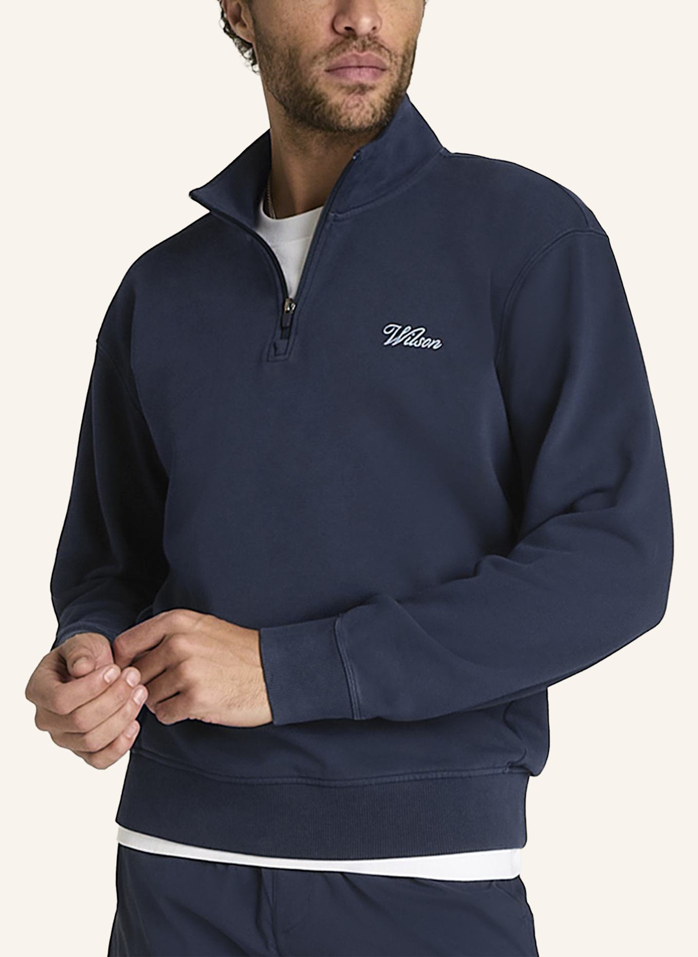 Wilson Sweatshirtpullover PLAYSTATE 1/2 ZIP: BLAU