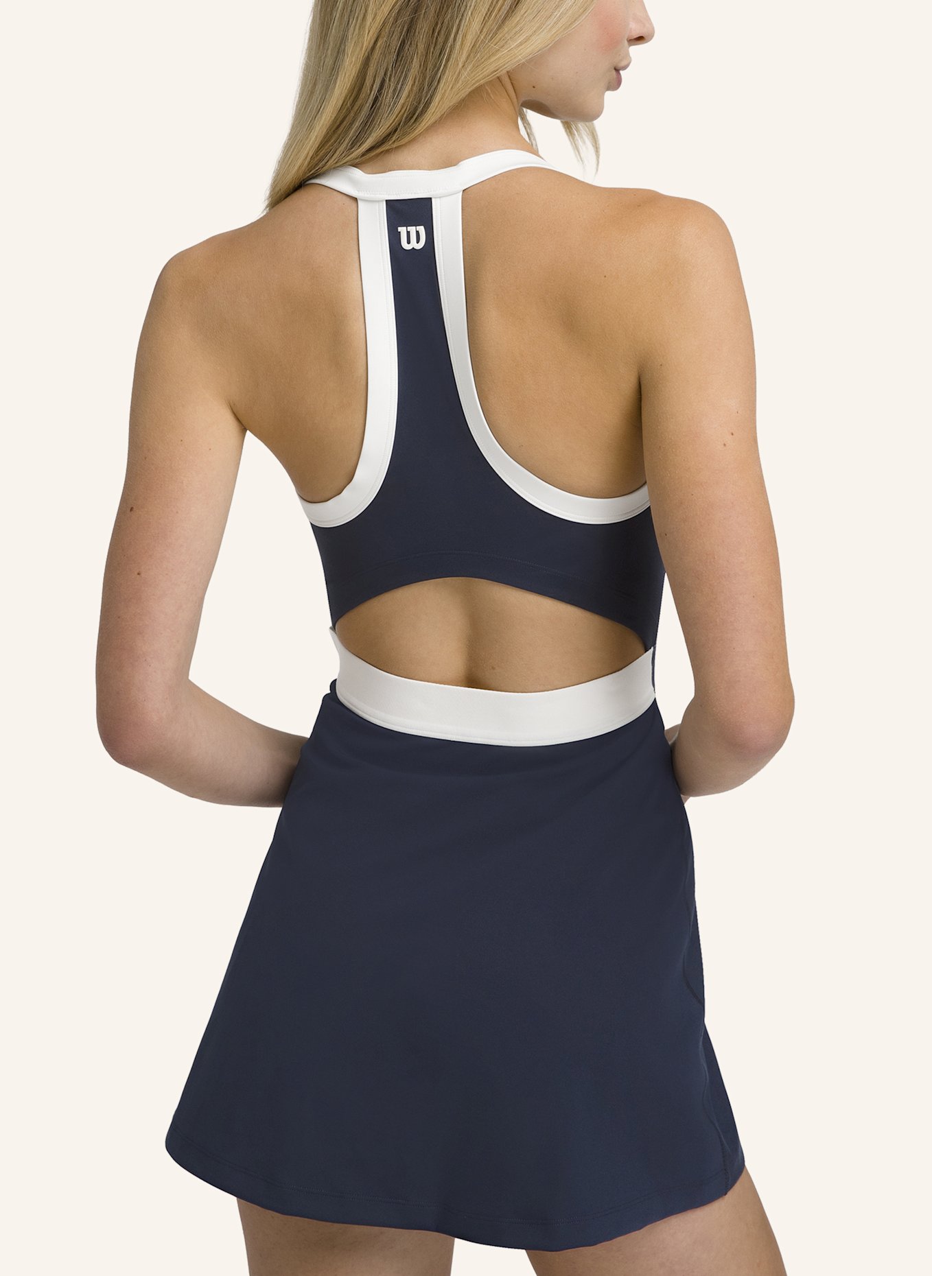 Wilson Rally Halter Dress Minikleid: BLAU