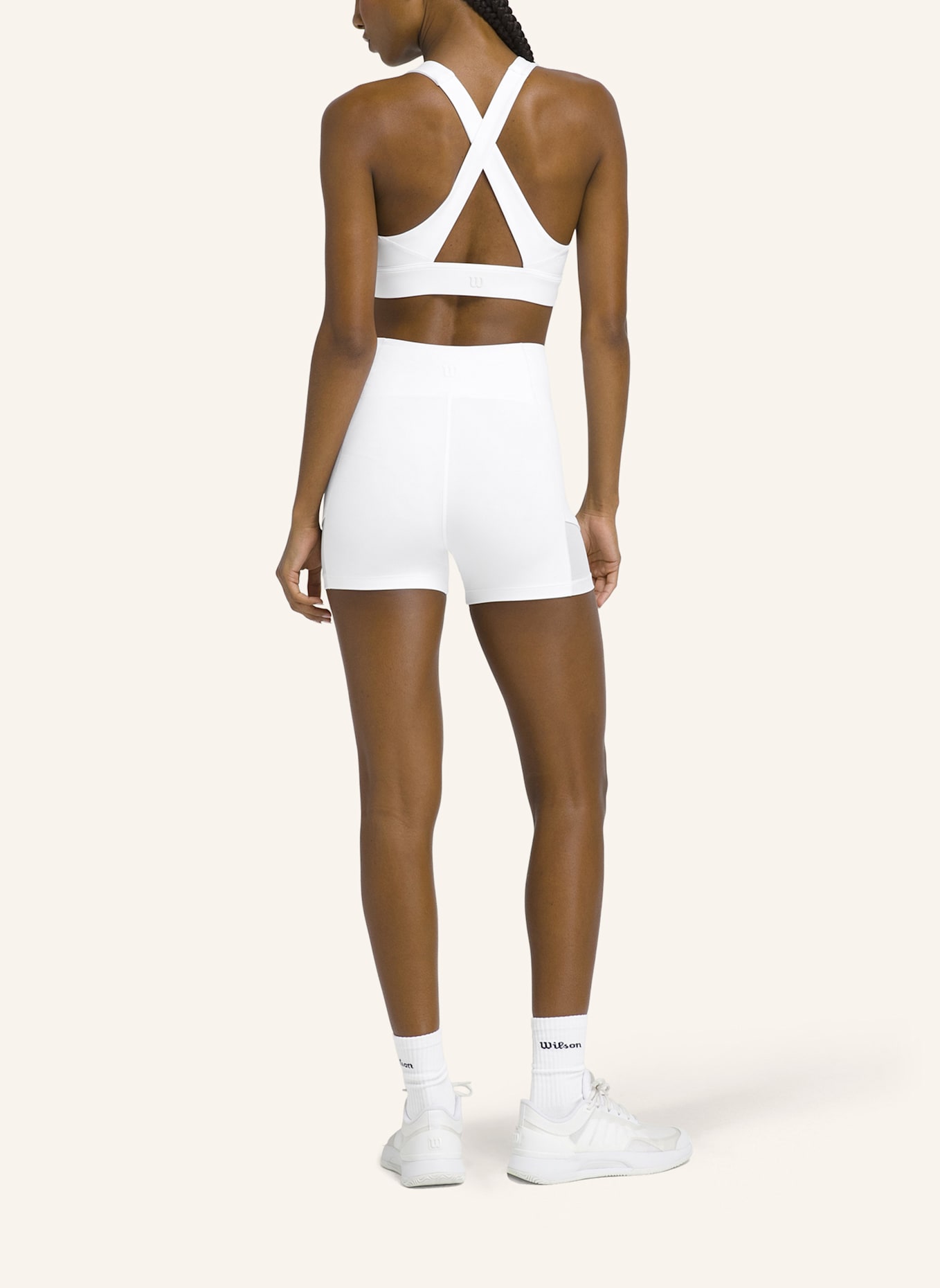 Wilson Baseline Ball Short Sportshorts: WEISS