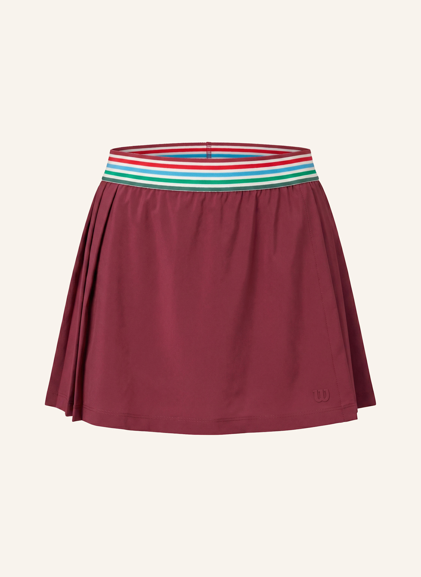 Wilson Tennisrock CROSS COURT SKIRT: DUNKELROT