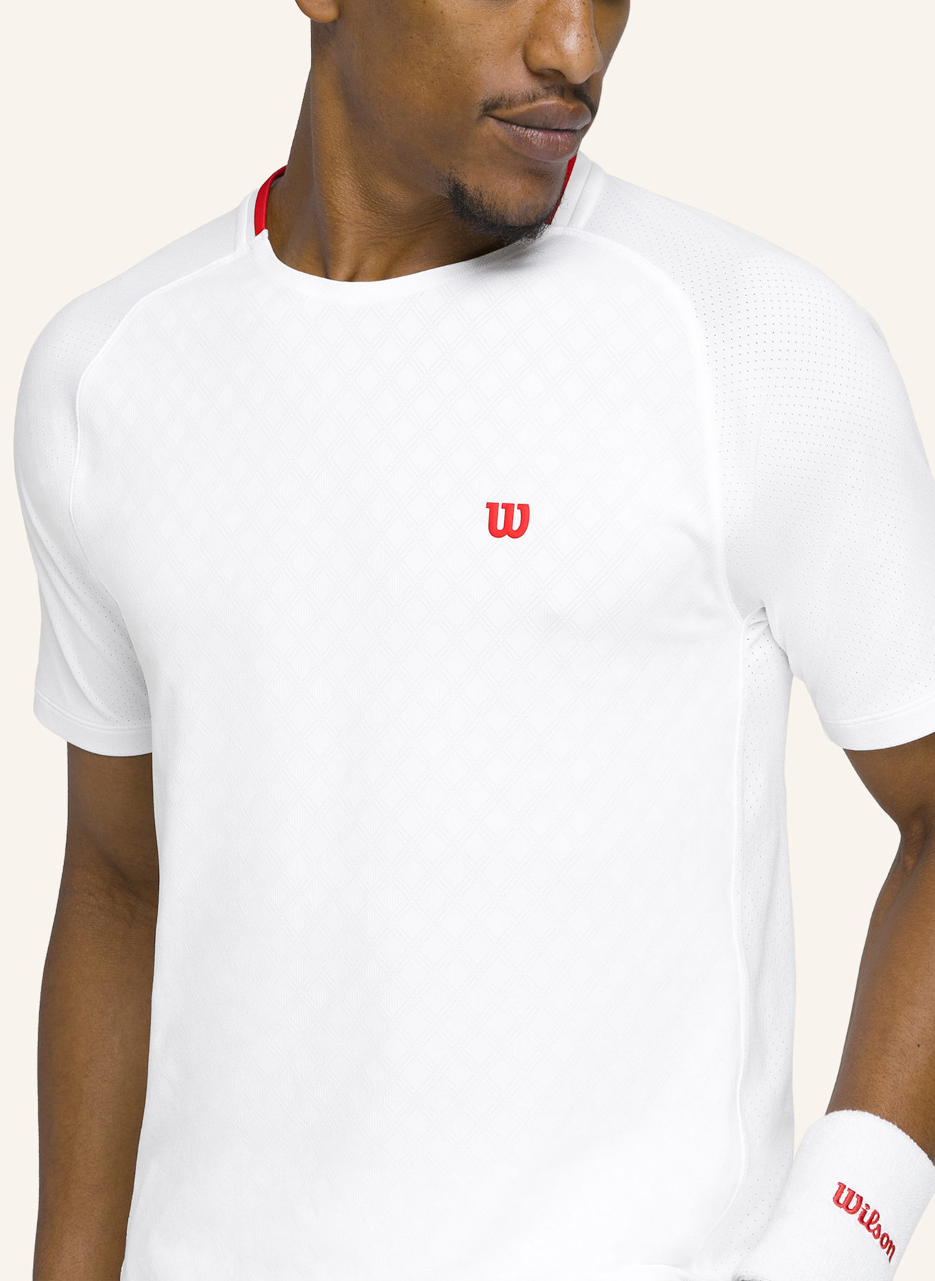 Wilson Shirt SERVE OUT TEE: WEISS