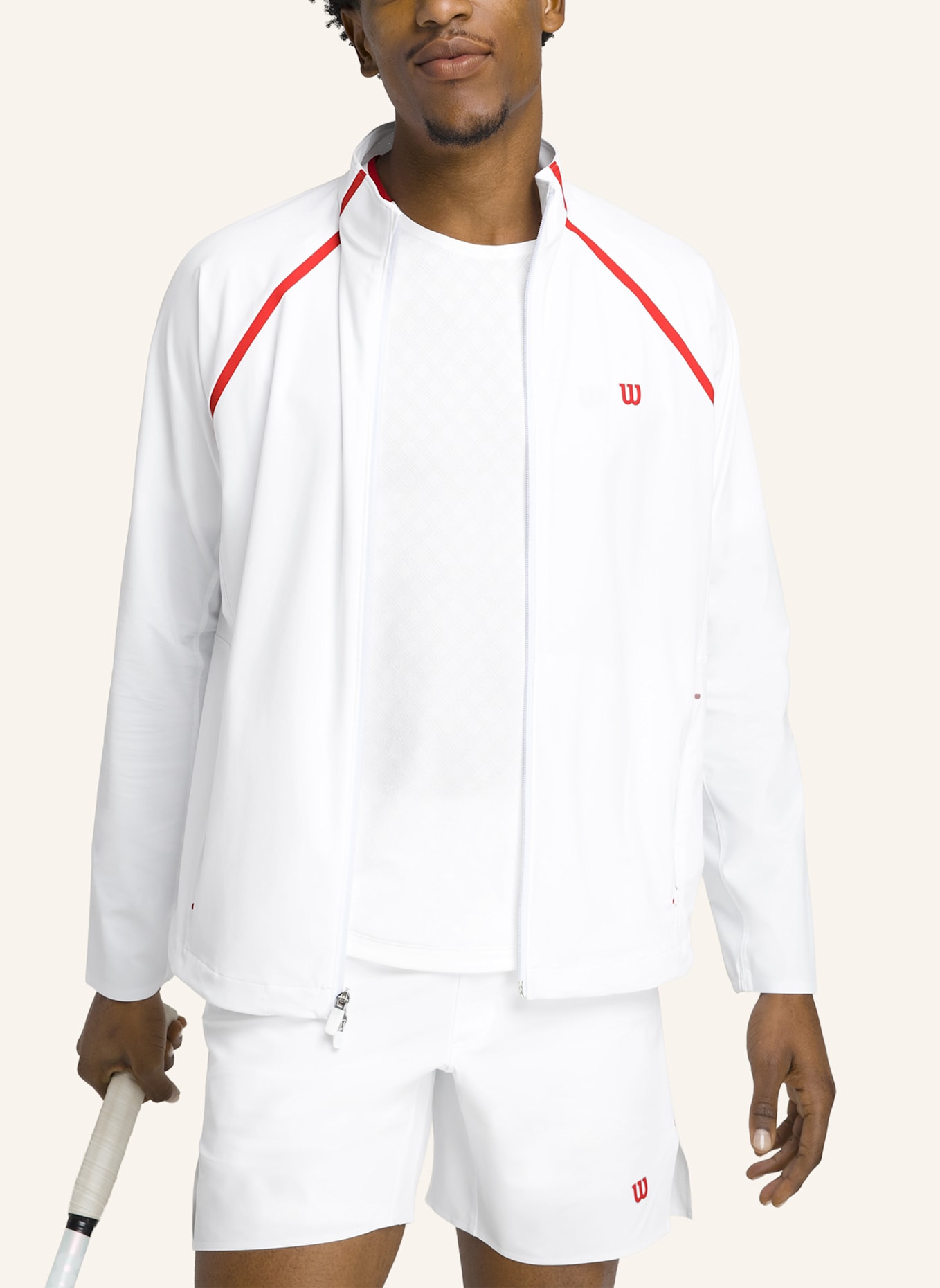 Wilson Shirt SERVE OUT TEE: WEISS