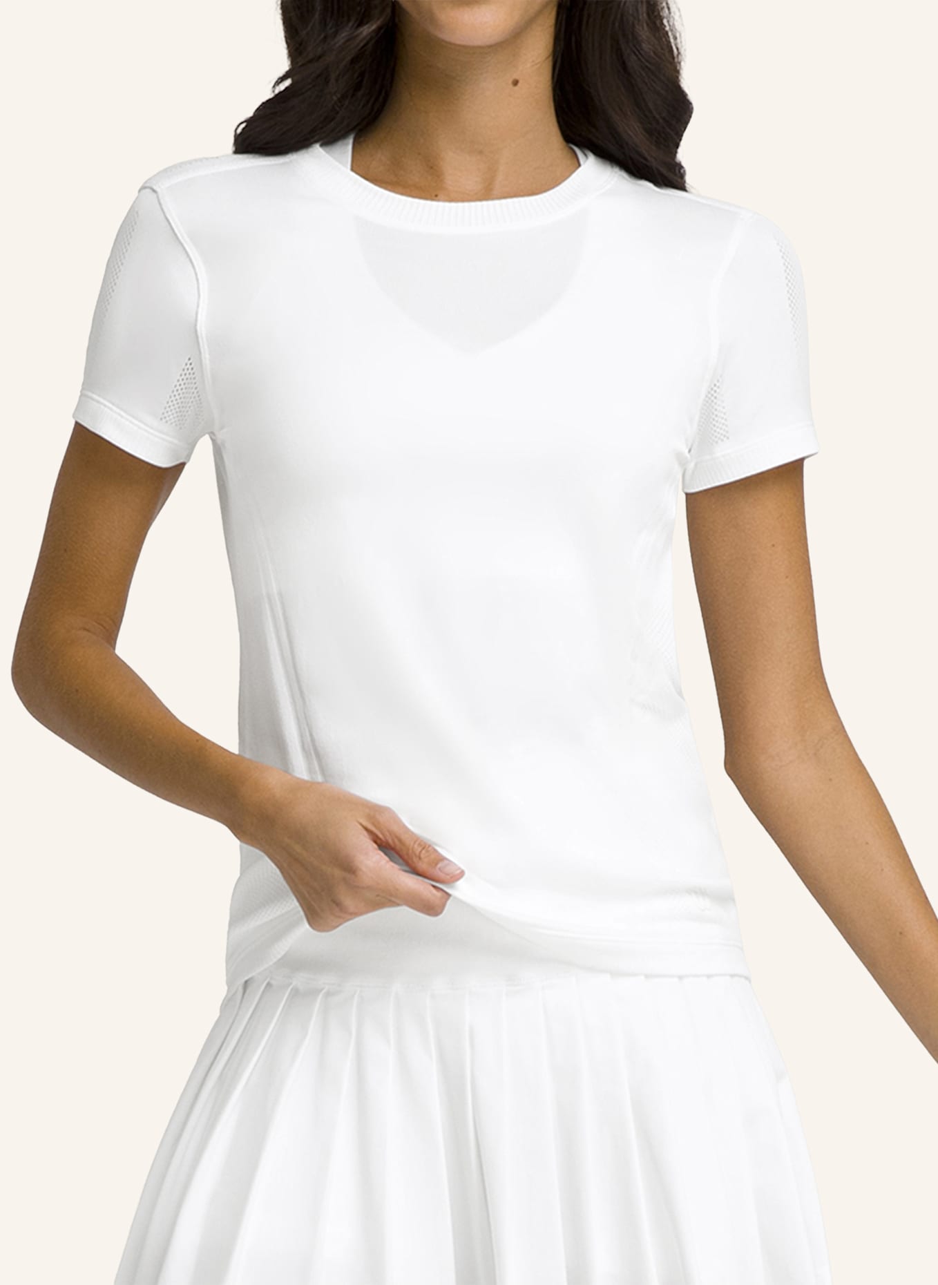 Wilson Shirt PRO SEAMLESS TEE: WEISS