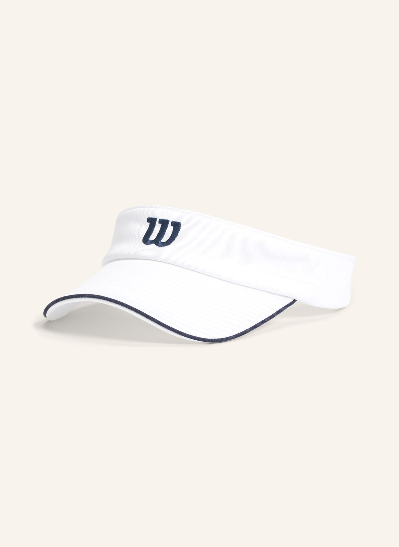 Wilson Classic W Visor Visor: WEISS