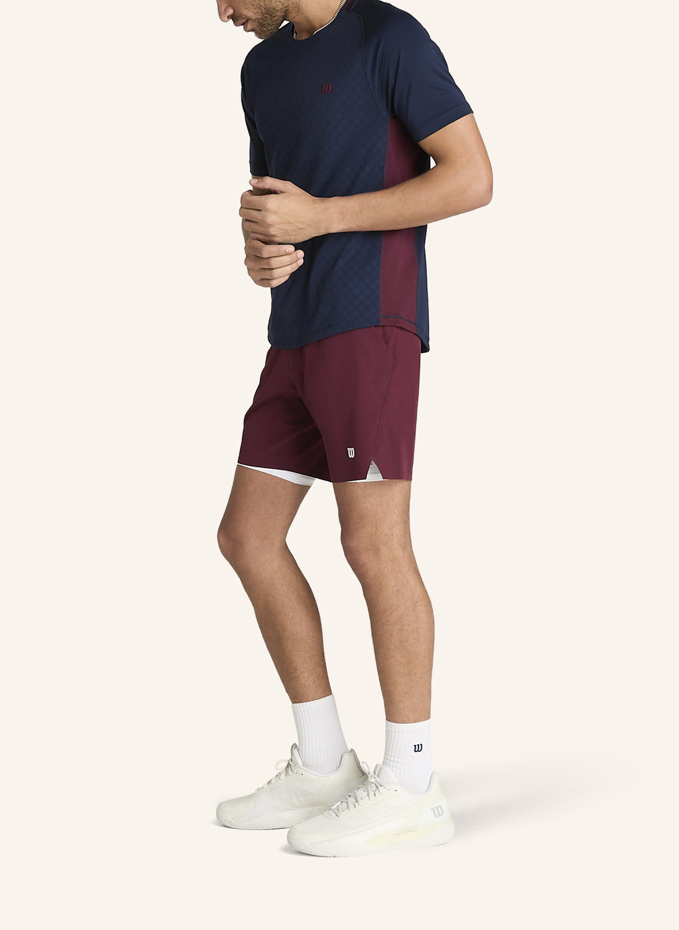 Wilson Shirt SERVE OUT TEE: BLAU