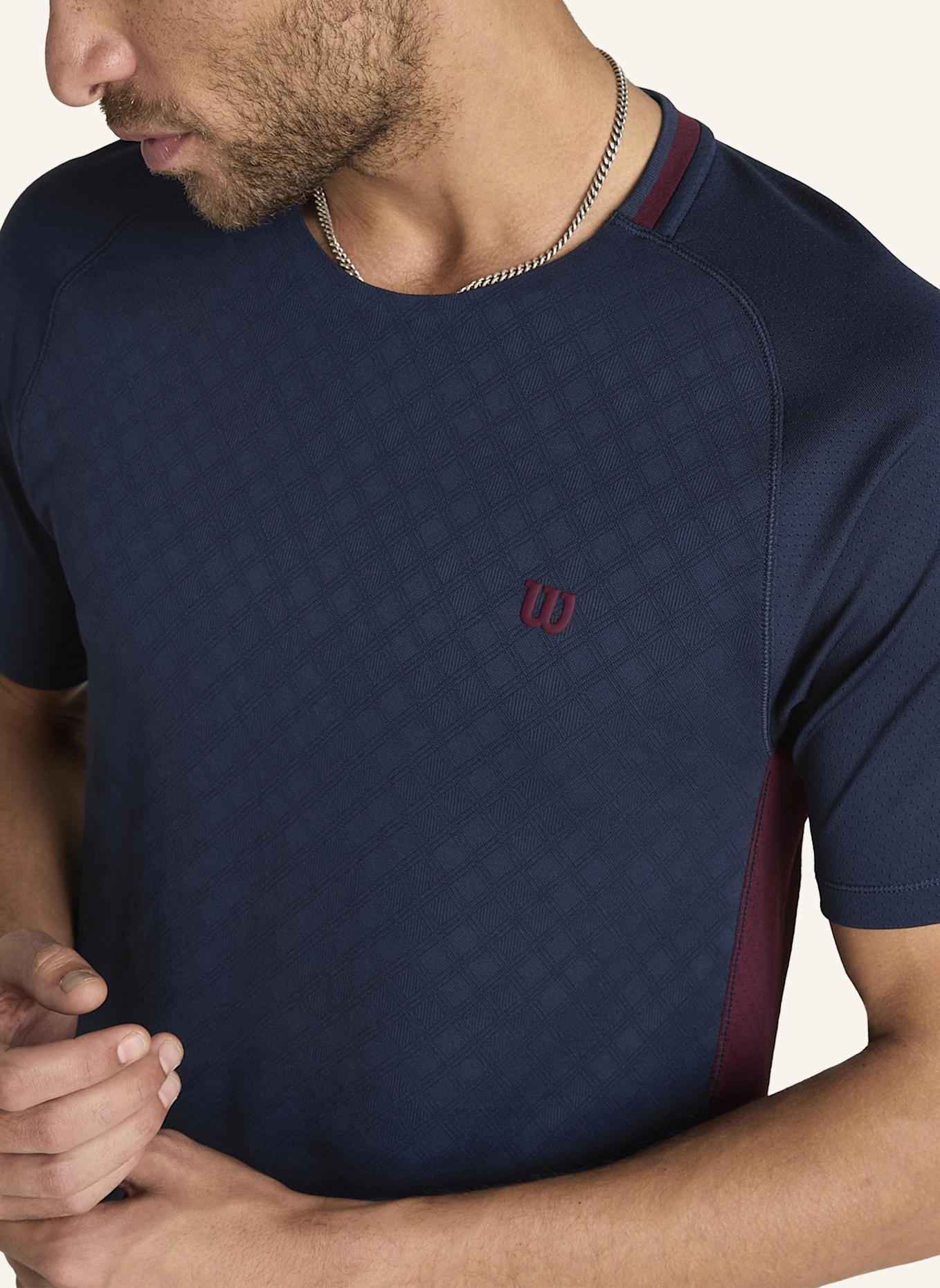 Wilson Shirt SERVE OUT TEE: BLAU