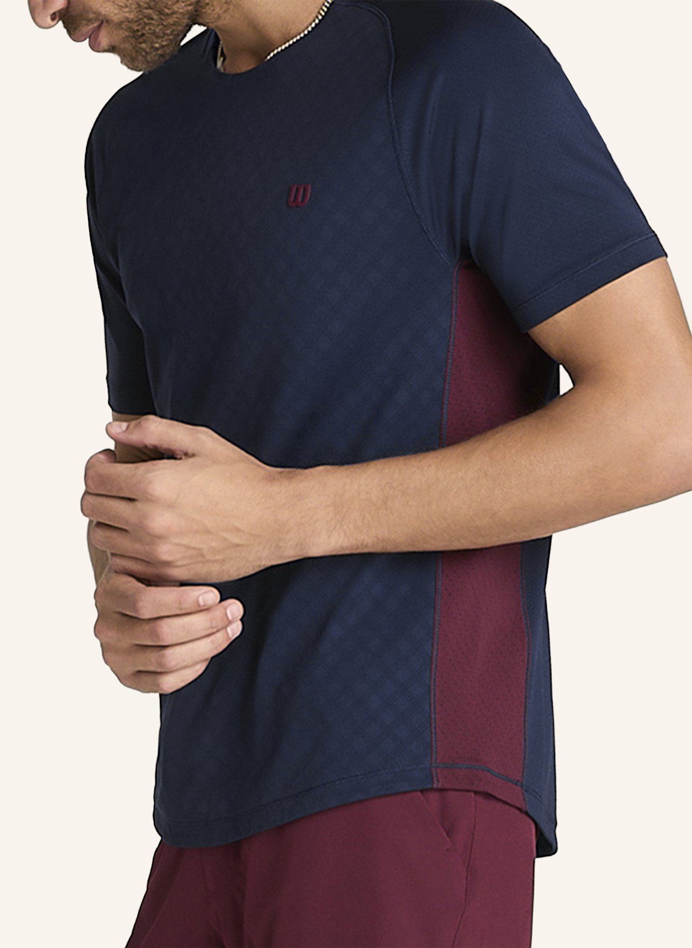 Wilson Shirt SERVE OUT TEE: BLAU