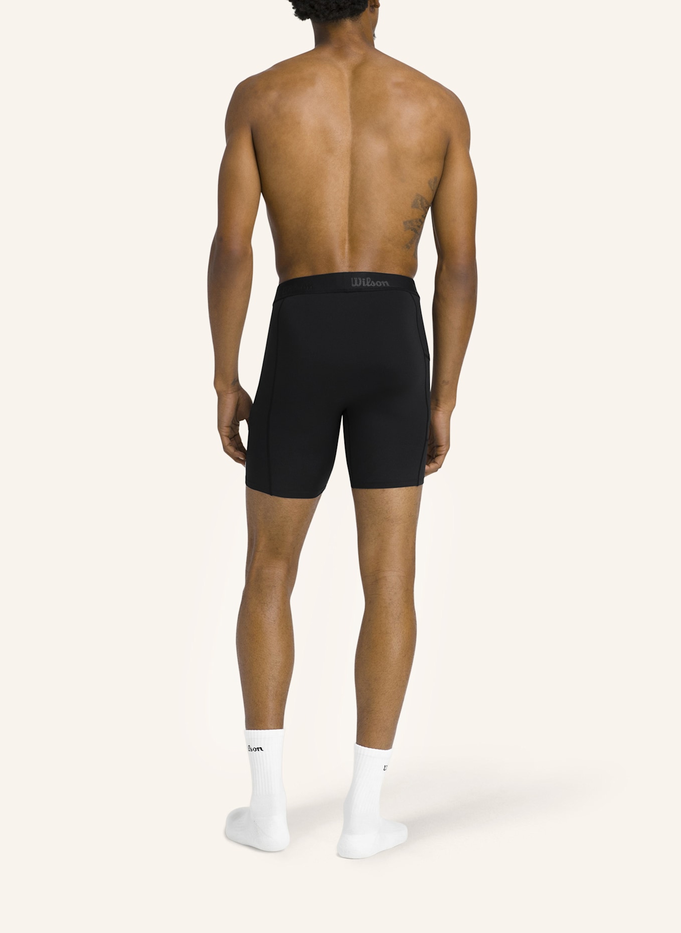 Wilson Sportshorts COMPRESSION SHORT: SCHWARZ