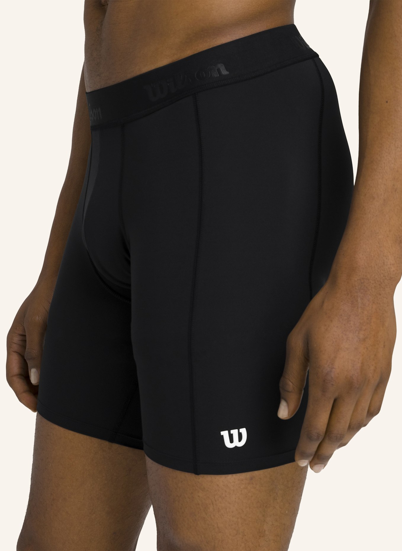 Wilson Sportshorts COMPRESSION SHORT: SCHWARZ