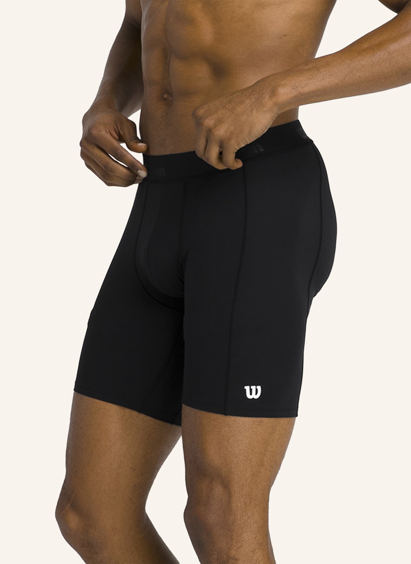 Wilson Sportshorts COMPRESSION SHORT: SCHWARZ
