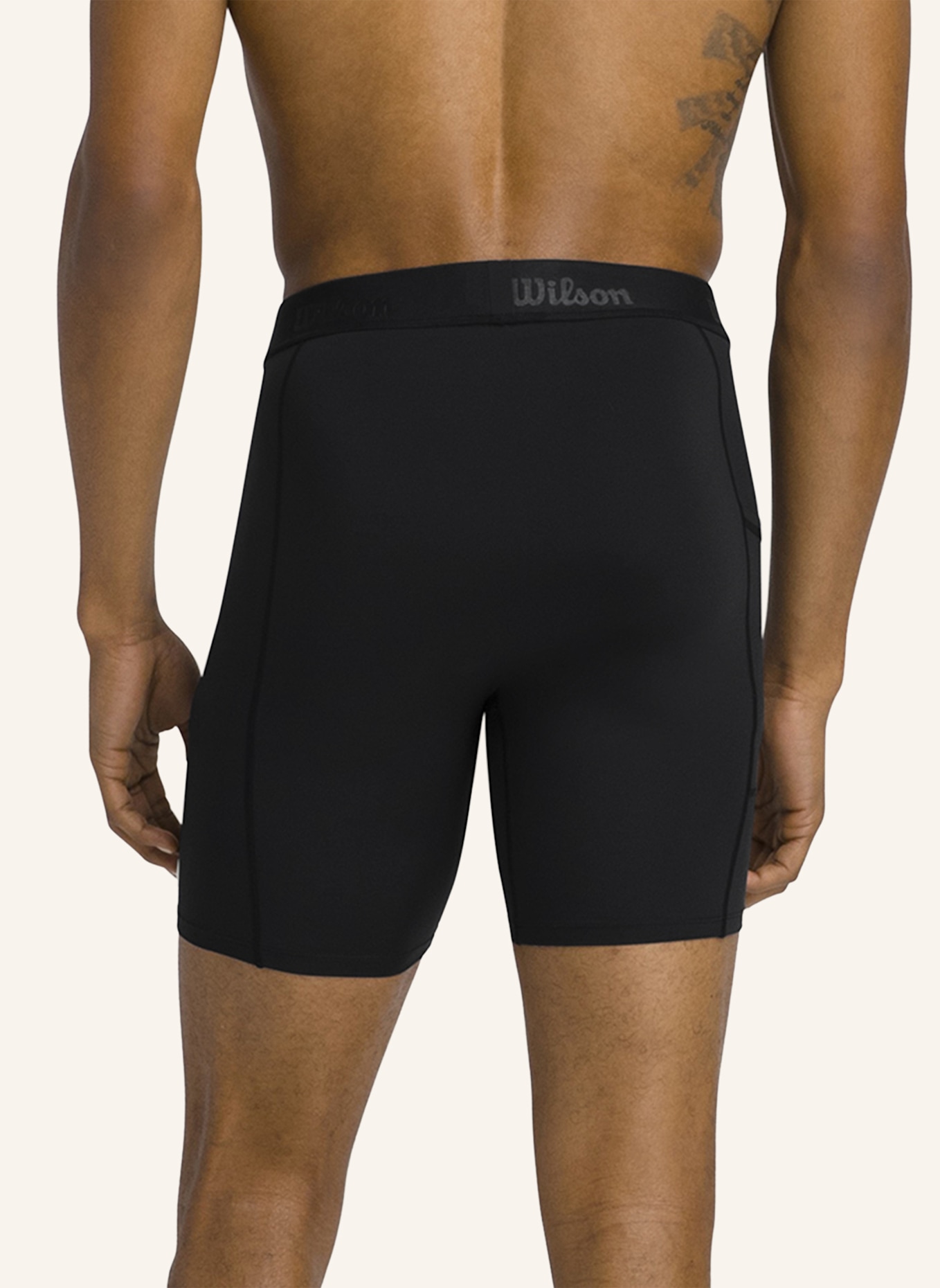 Wilson Sportshorts COMPRESSION SHORT: SCHWARZ