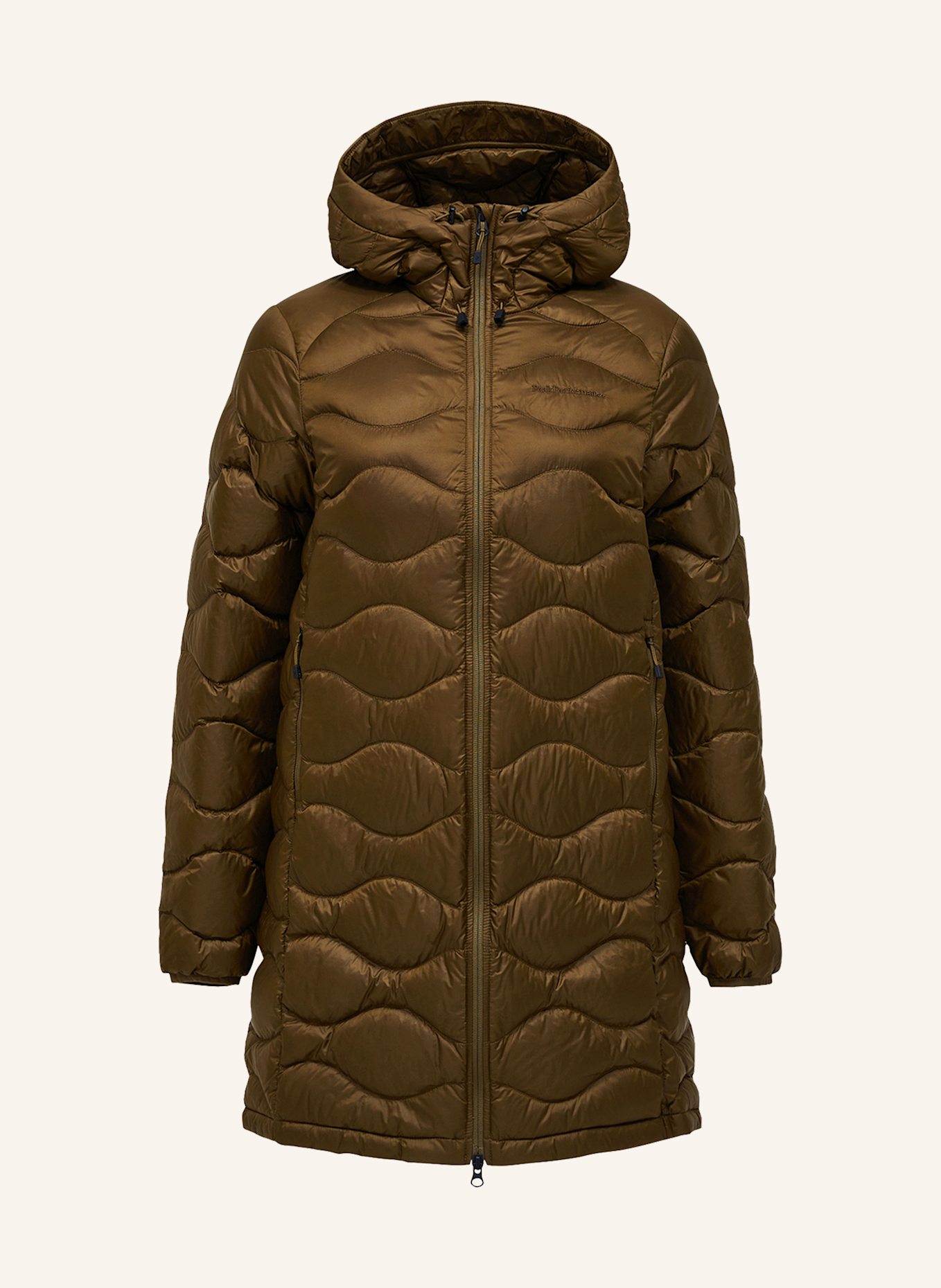 Peak Performance Daunenparka HELIUM: KHAKI