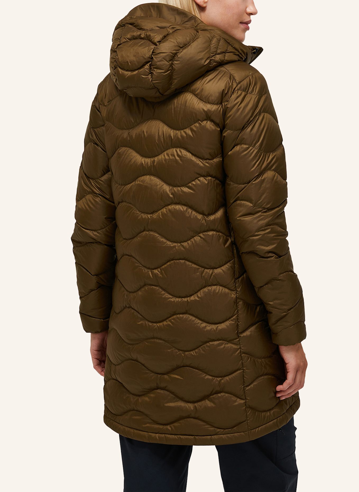 Peak Performance Daunenparka HELIUM: KHAKI