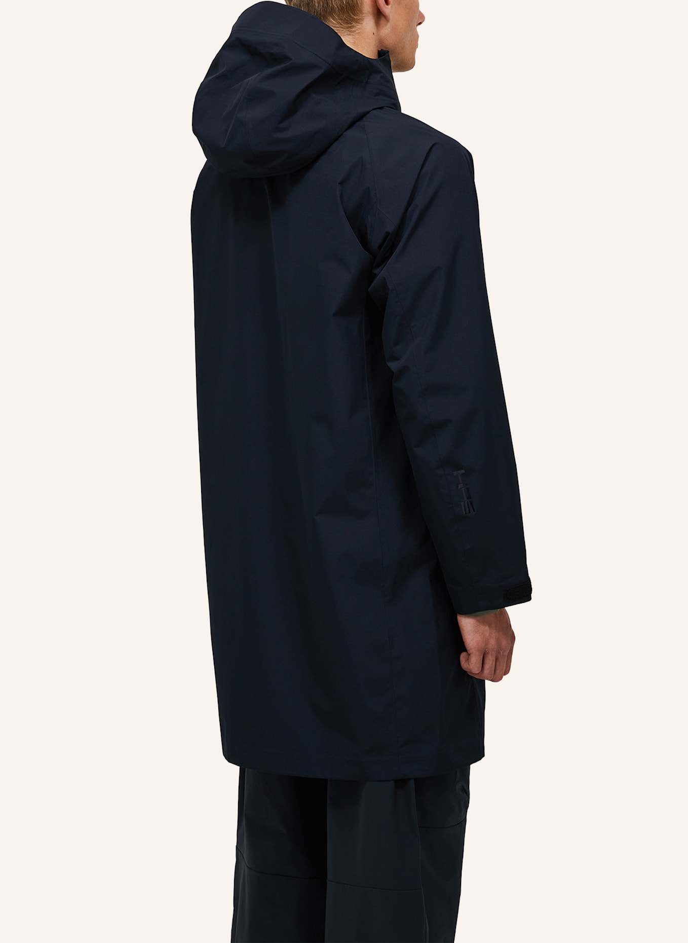 Peak Performance M Treeline Hipe® 2.5L Shell Parka Regenmantel: SCHWARZ