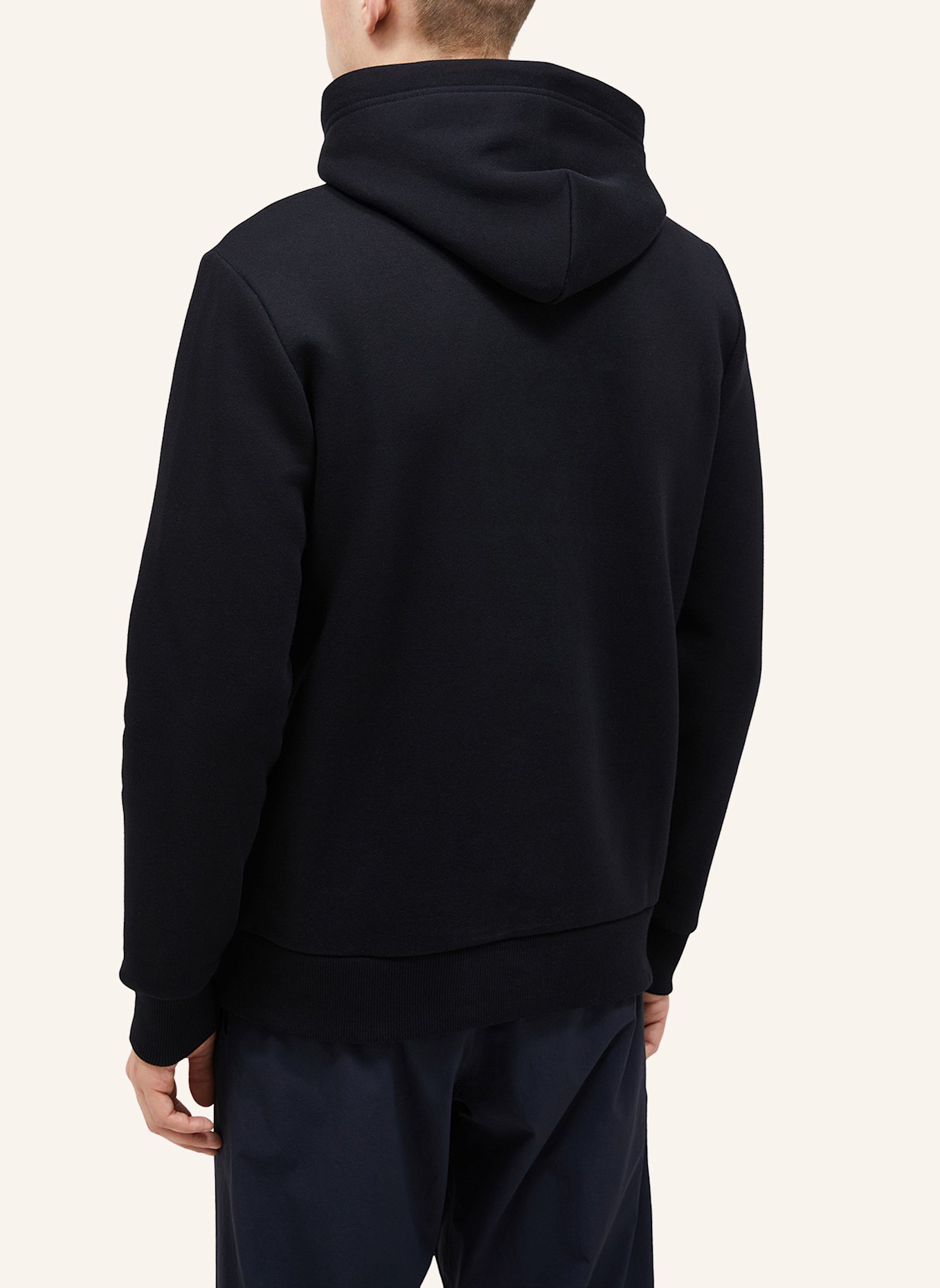 Peak Performance M Original Small Logo Hood Kapuzensweatshirt: SCHWARZ