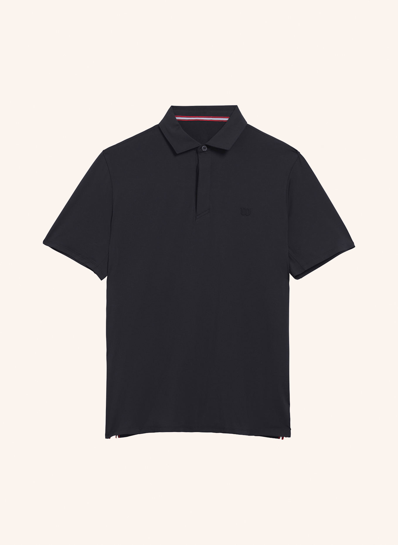 Wilson League Polo Poloshirt: SCHWARZ