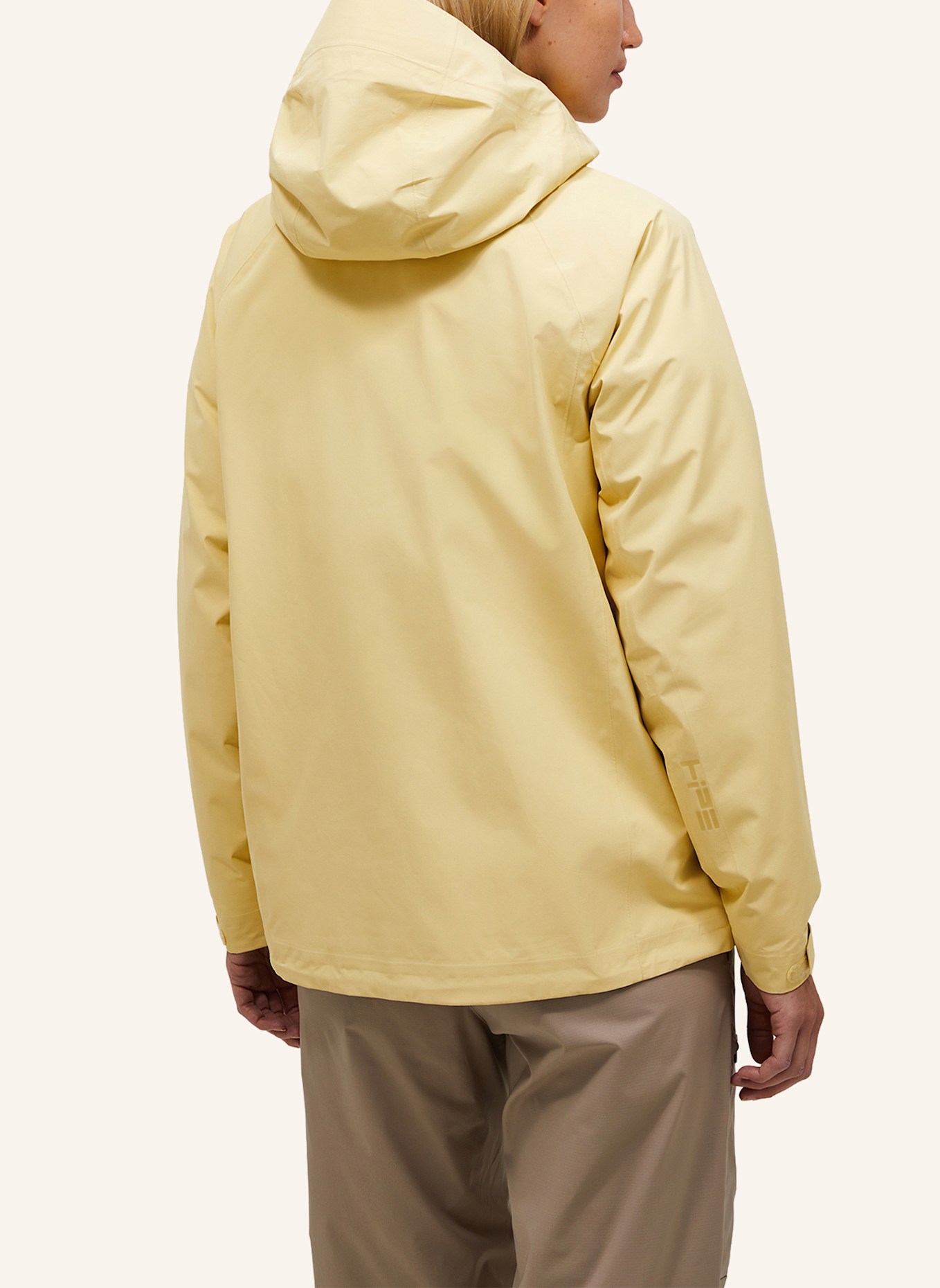 Peak Performance W Treeline Hipe® 2.5L Shell Jacket Funktionsjacke: GELB