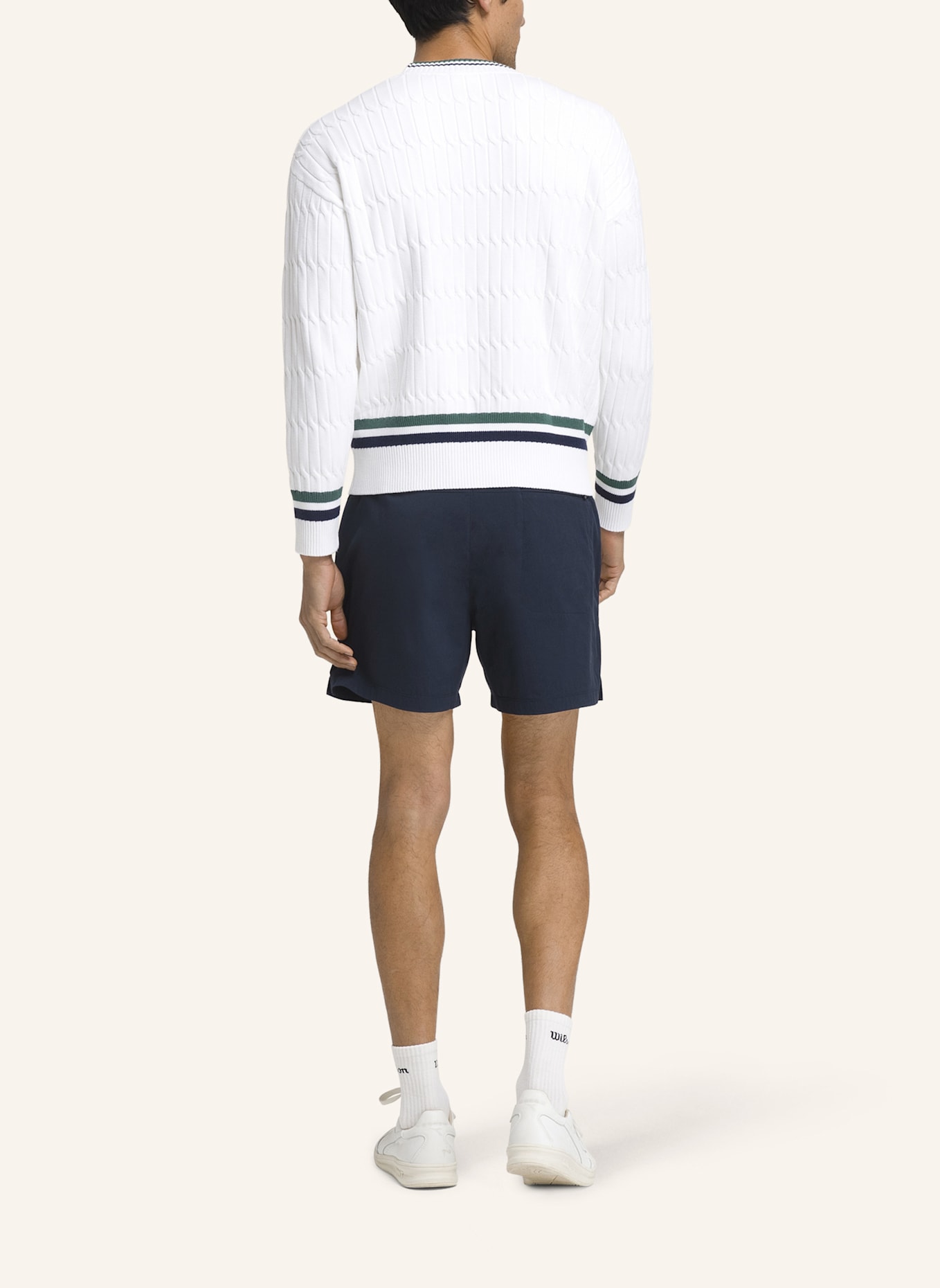 Wilson Sportshorts TENNIS VOLLEY SHORT 6IN: BLAU