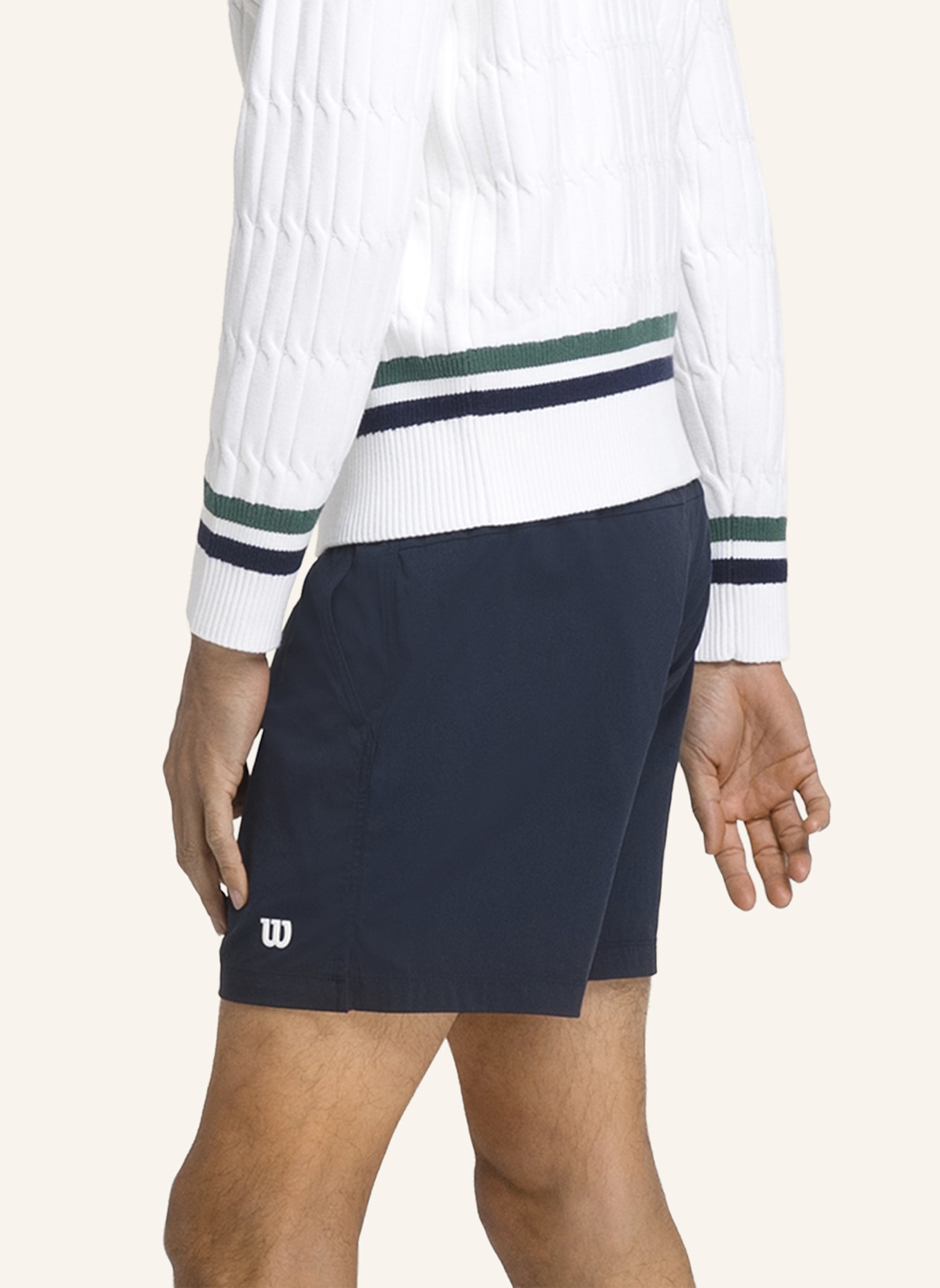Wilson Sportshorts TENNIS VOLLEY SHORT 6IN: BLAU
