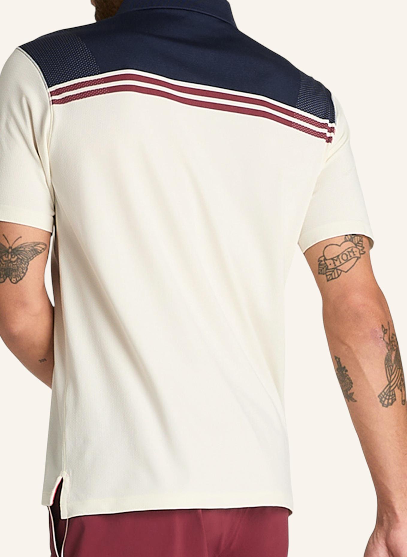 Wilson All Seasons Polo Poloshirt: BEIGE/ WEISS