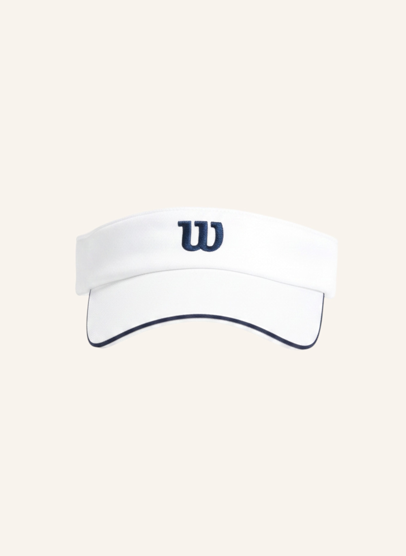 Wilson Classic W Visor Visor: WEISS