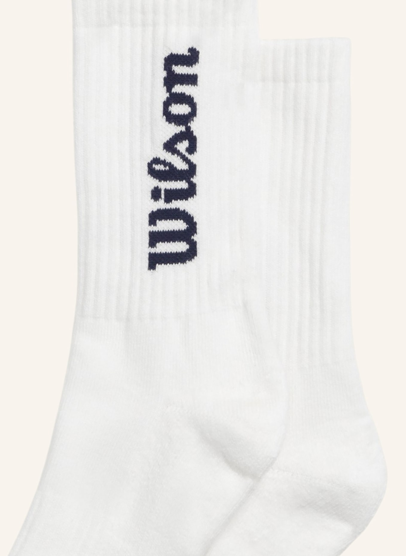 Wilson Sportsocken CREW LOGO SOCKS: BLAU/ WEISS