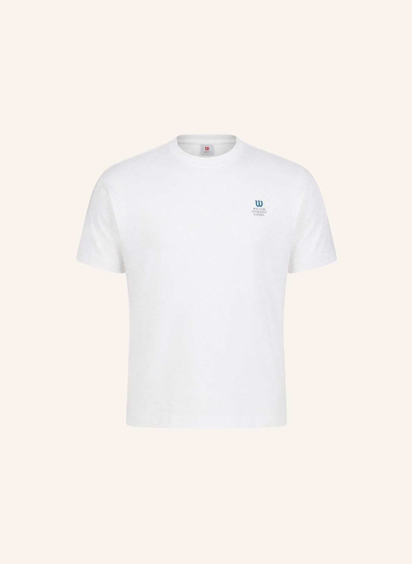 Wilson Wilson Classic Cotton Graphic Shirt: WEISS