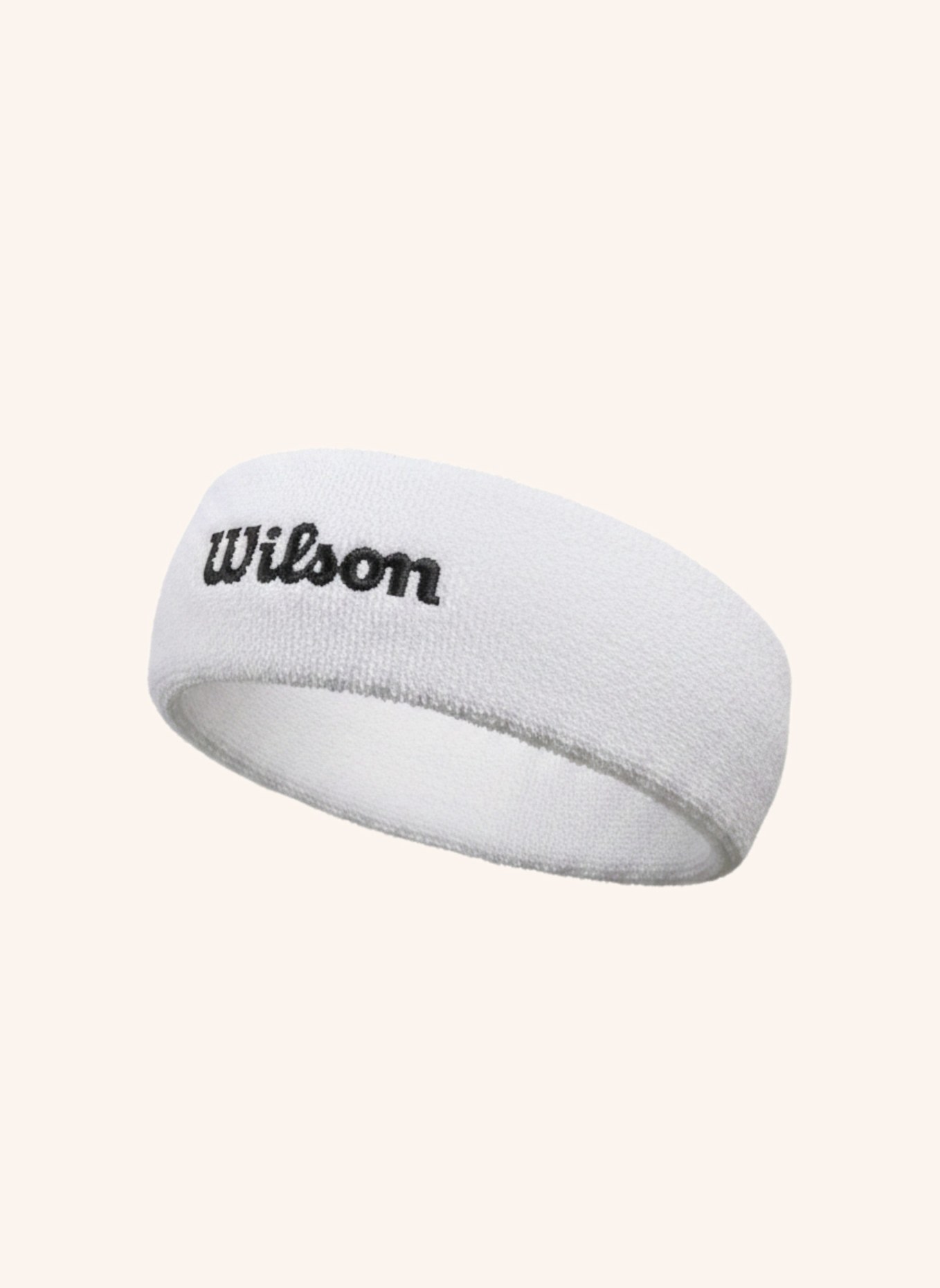 Wilson Stirnband TERRY LOGO HEADBAND: WEISS