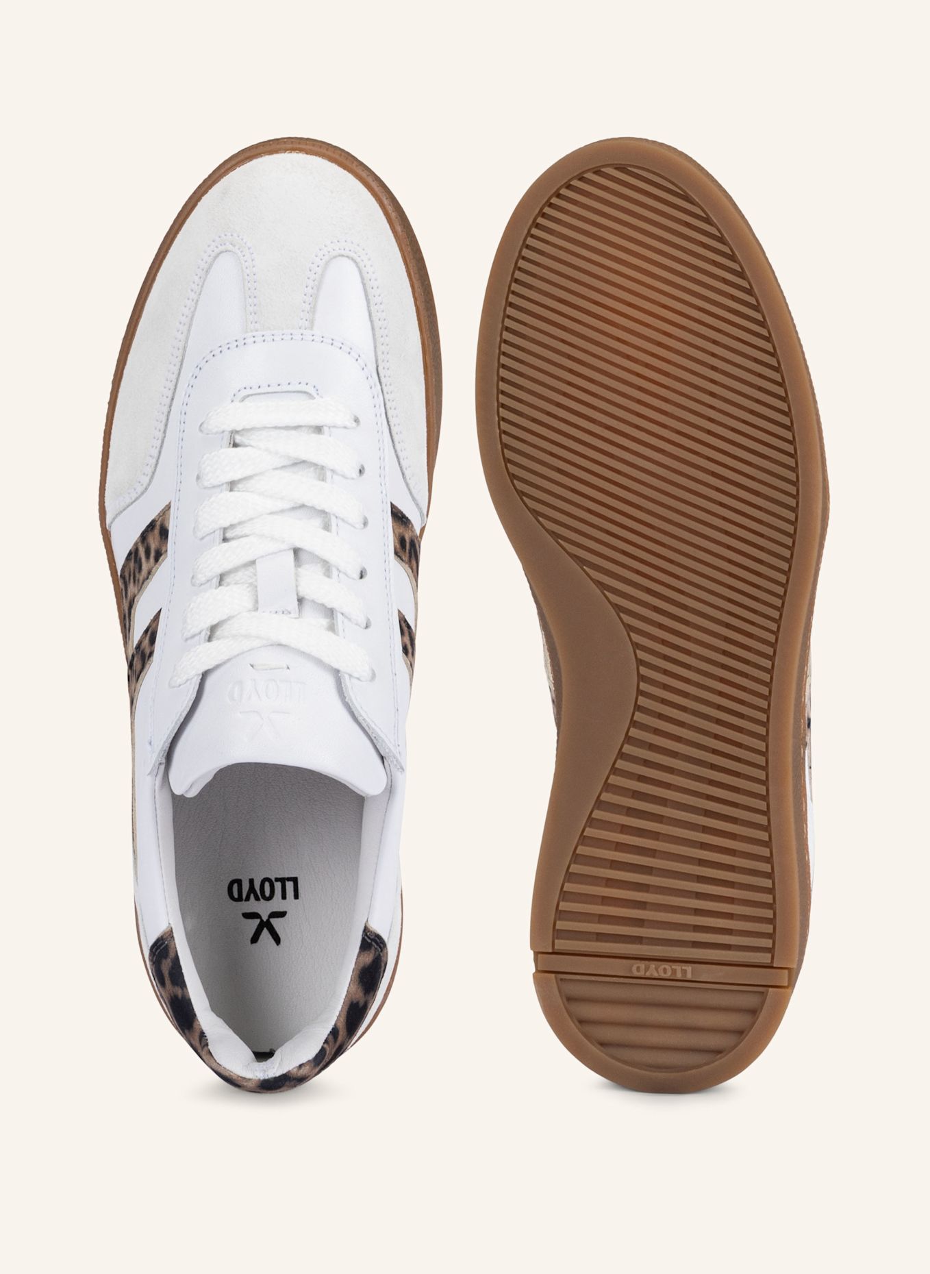 LLOYD BRAVA Sneaker: WEISS