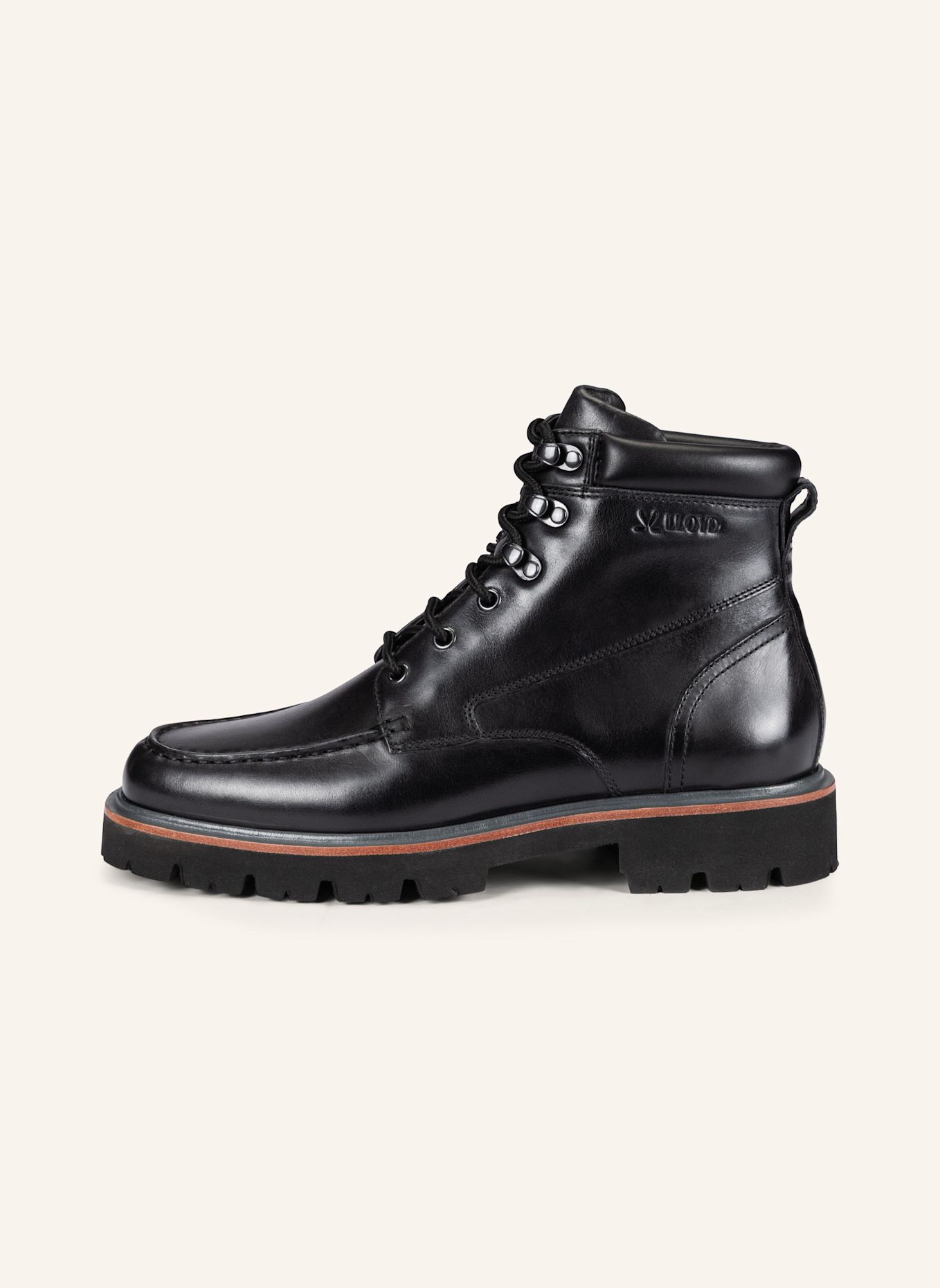 LLOYD MARCH 345 Stiefelette: SCHWARZ